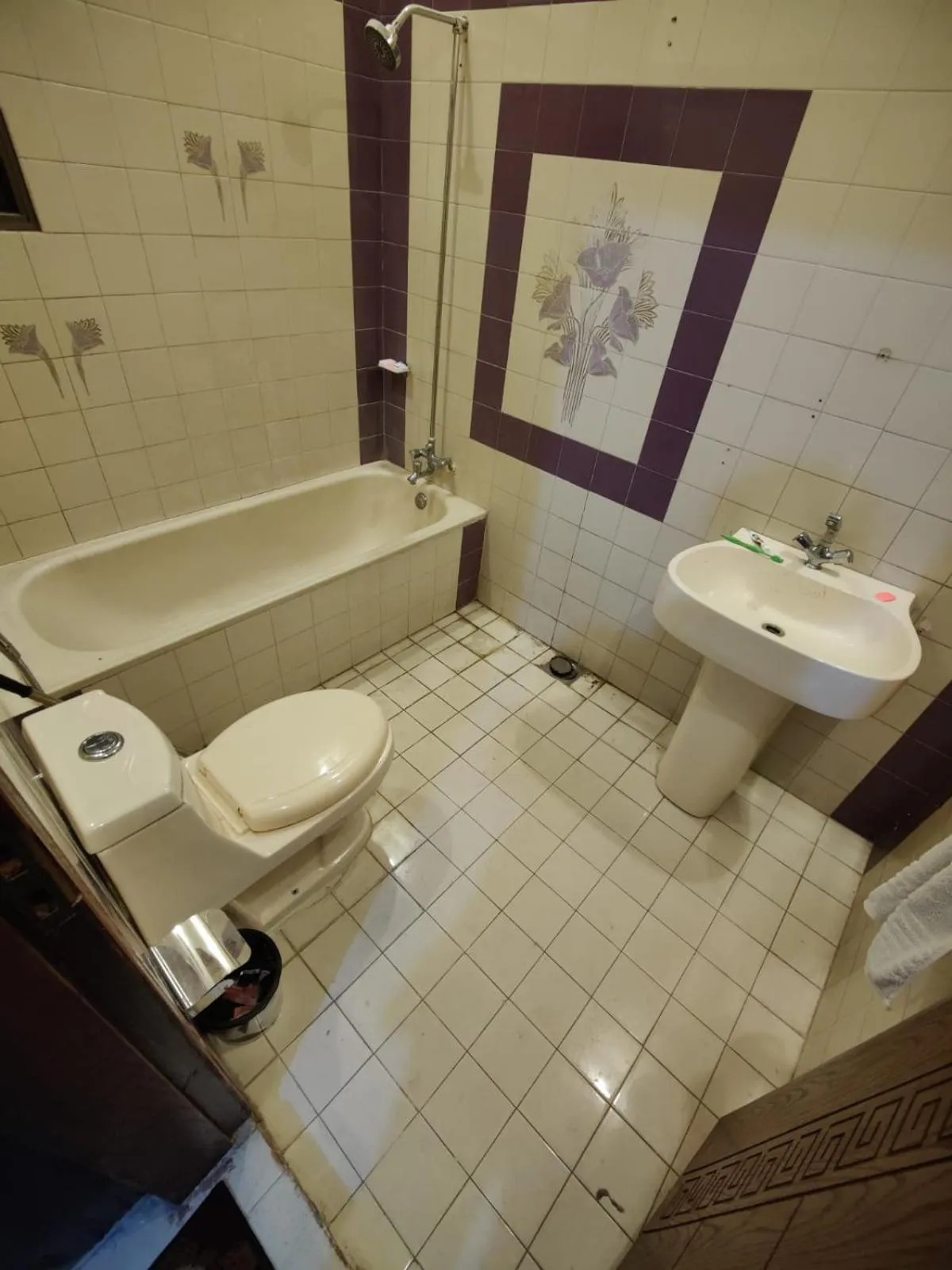 Shower in AL Fateh Hotel