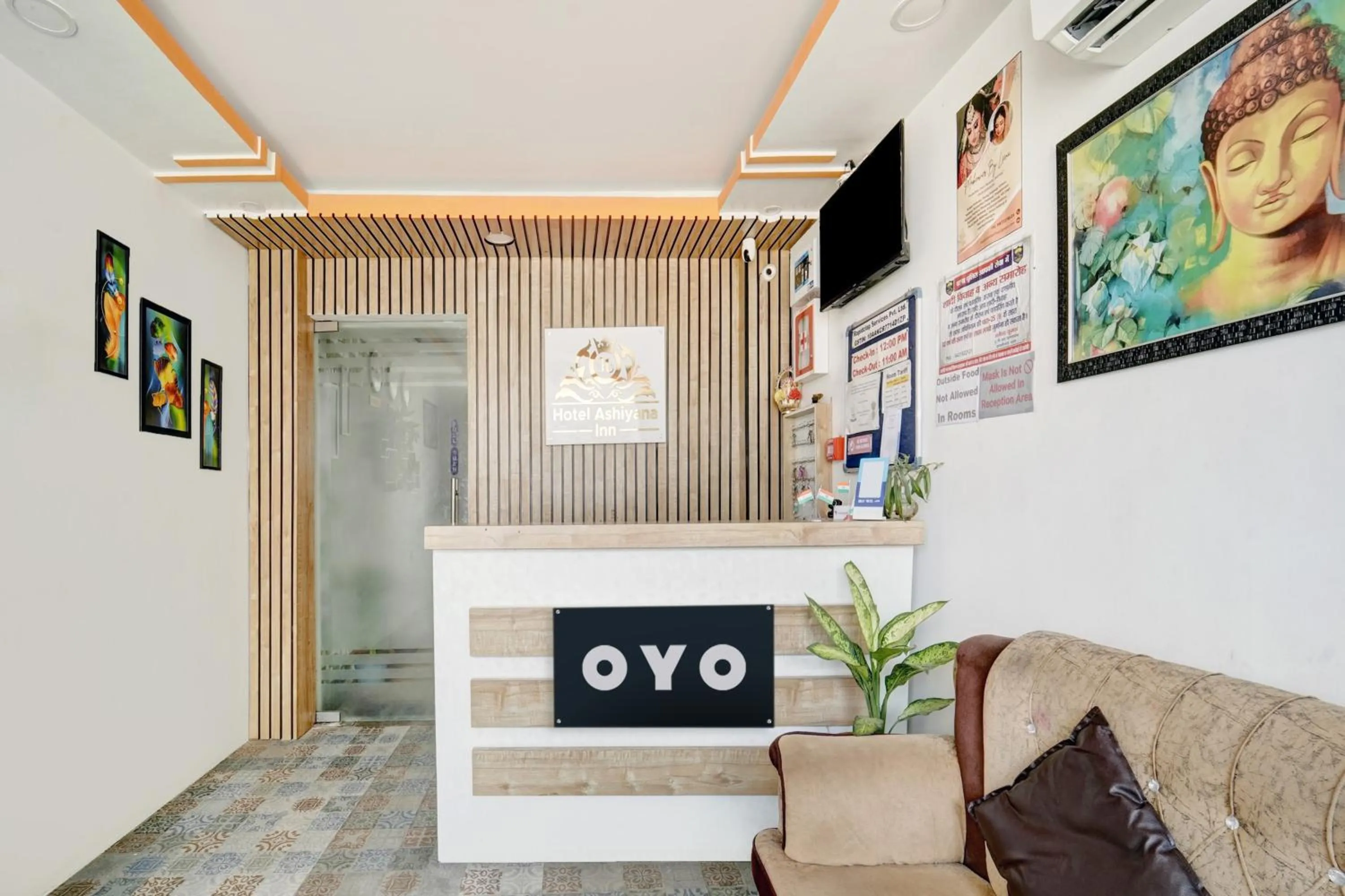 Lobby or reception in Super Hotel O Ashiyana Inn