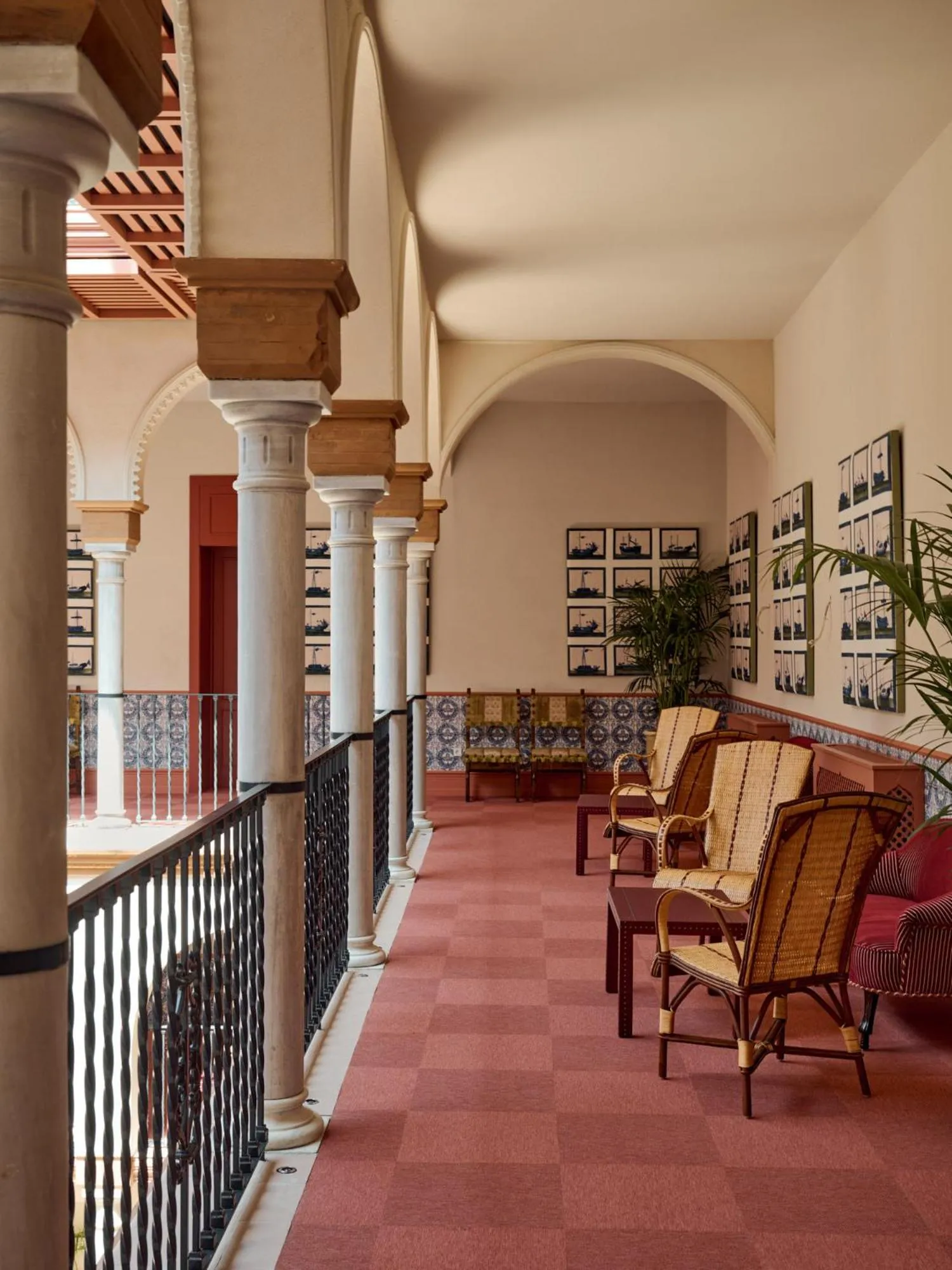 Patio in Cristine Bedfor Sevilla Boutique Hotel