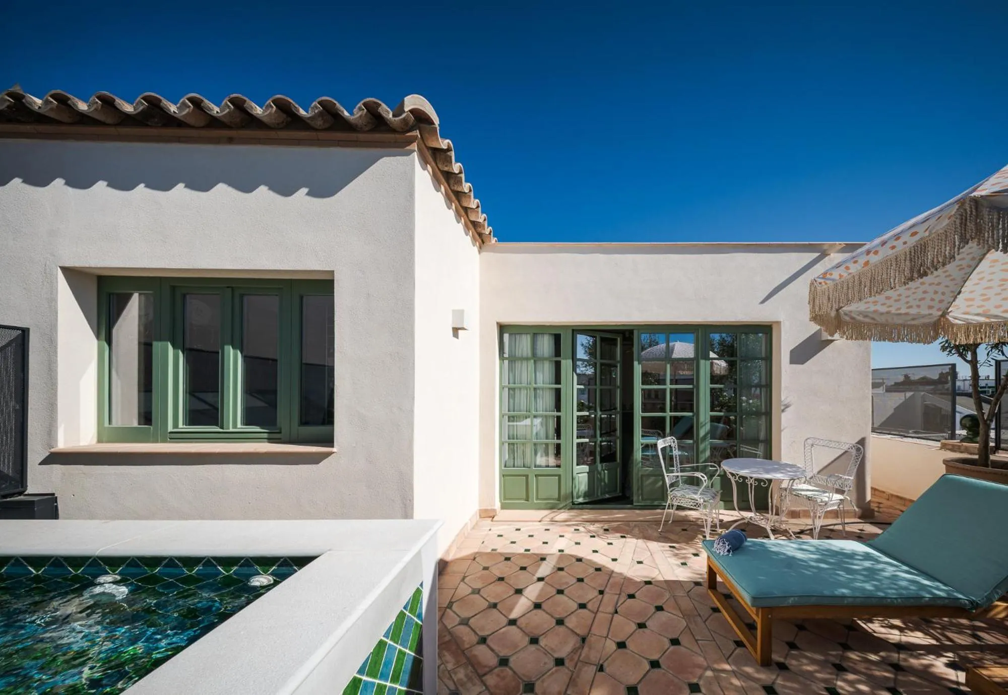 Swimming pool in Cristine Bedfor Sevilla Boutique Hotel