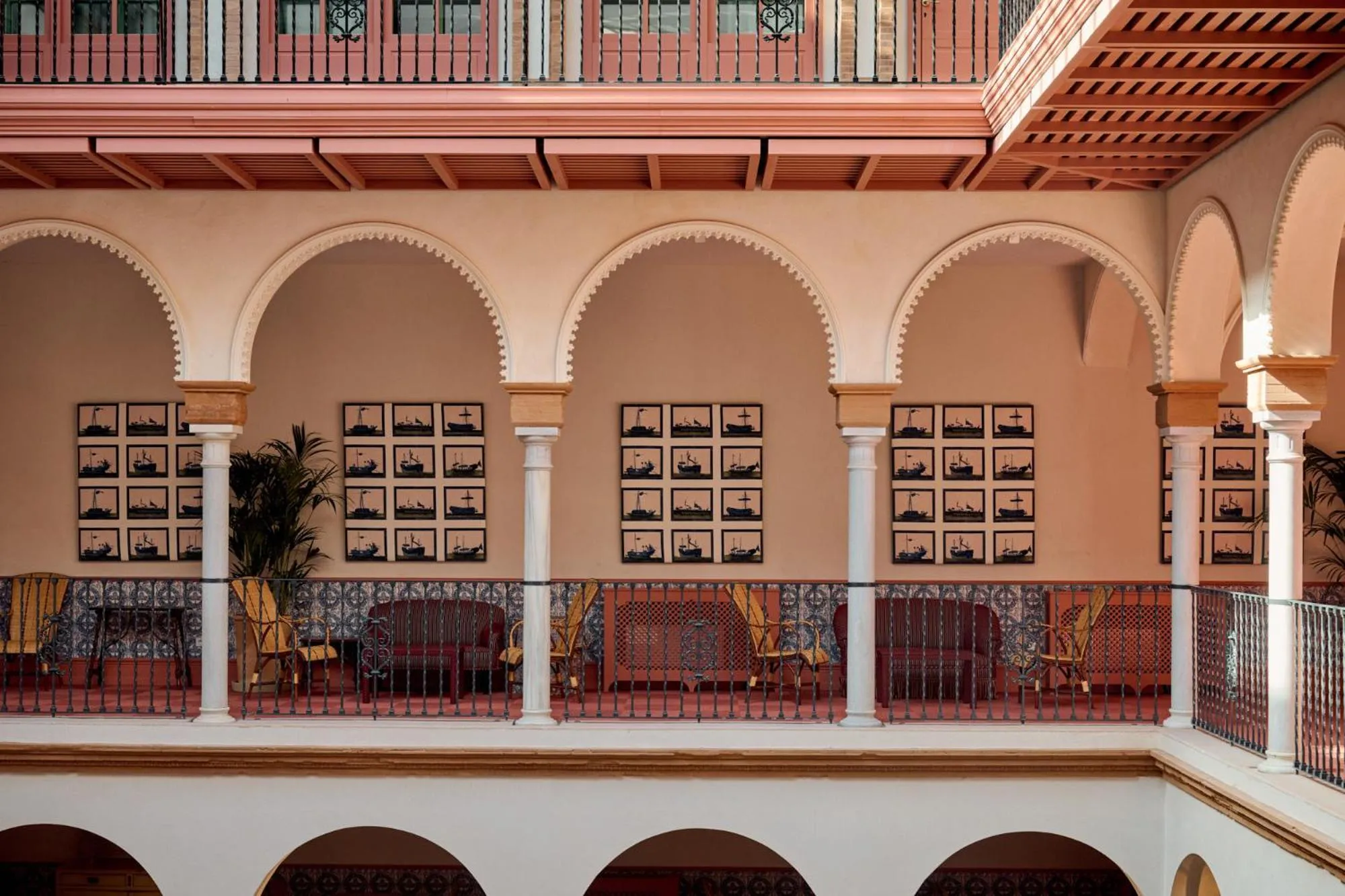Patio in Cristine Bedfor Sevilla Boutique Hotel