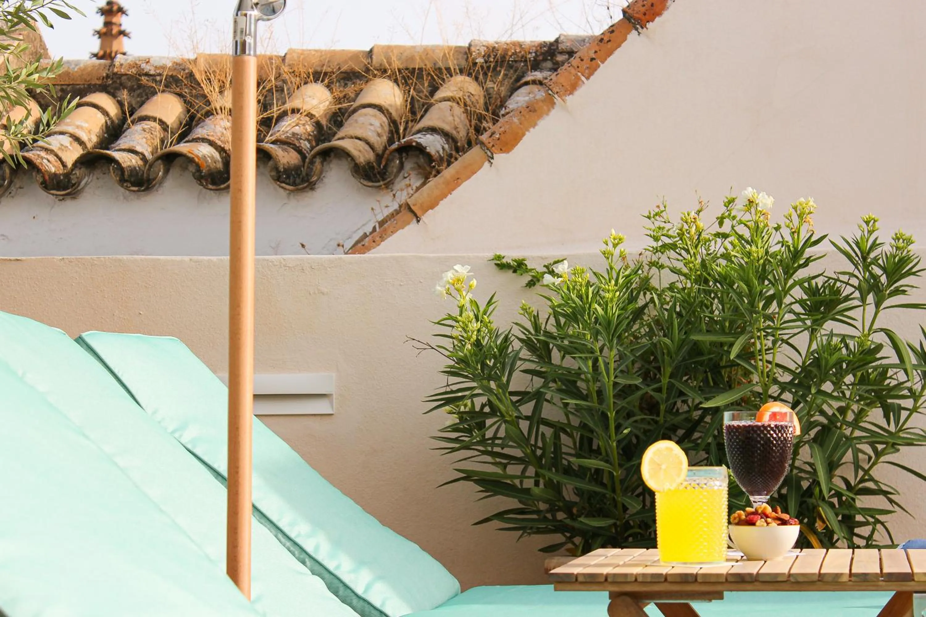 Balcony/Terrace in Cristine Bedfor Sevilla Boutique Hotel