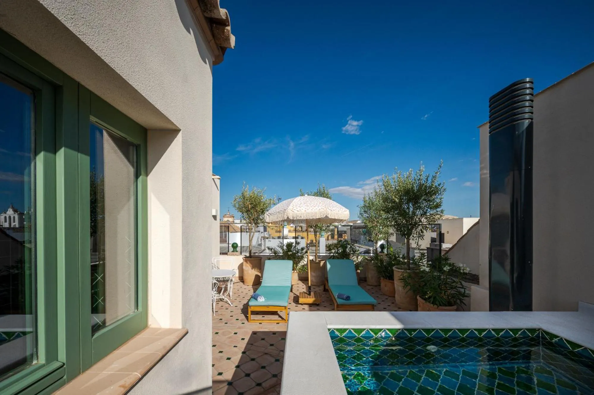 Swimming pool in Cristine Bedfor Sevilla Boutique Hotel