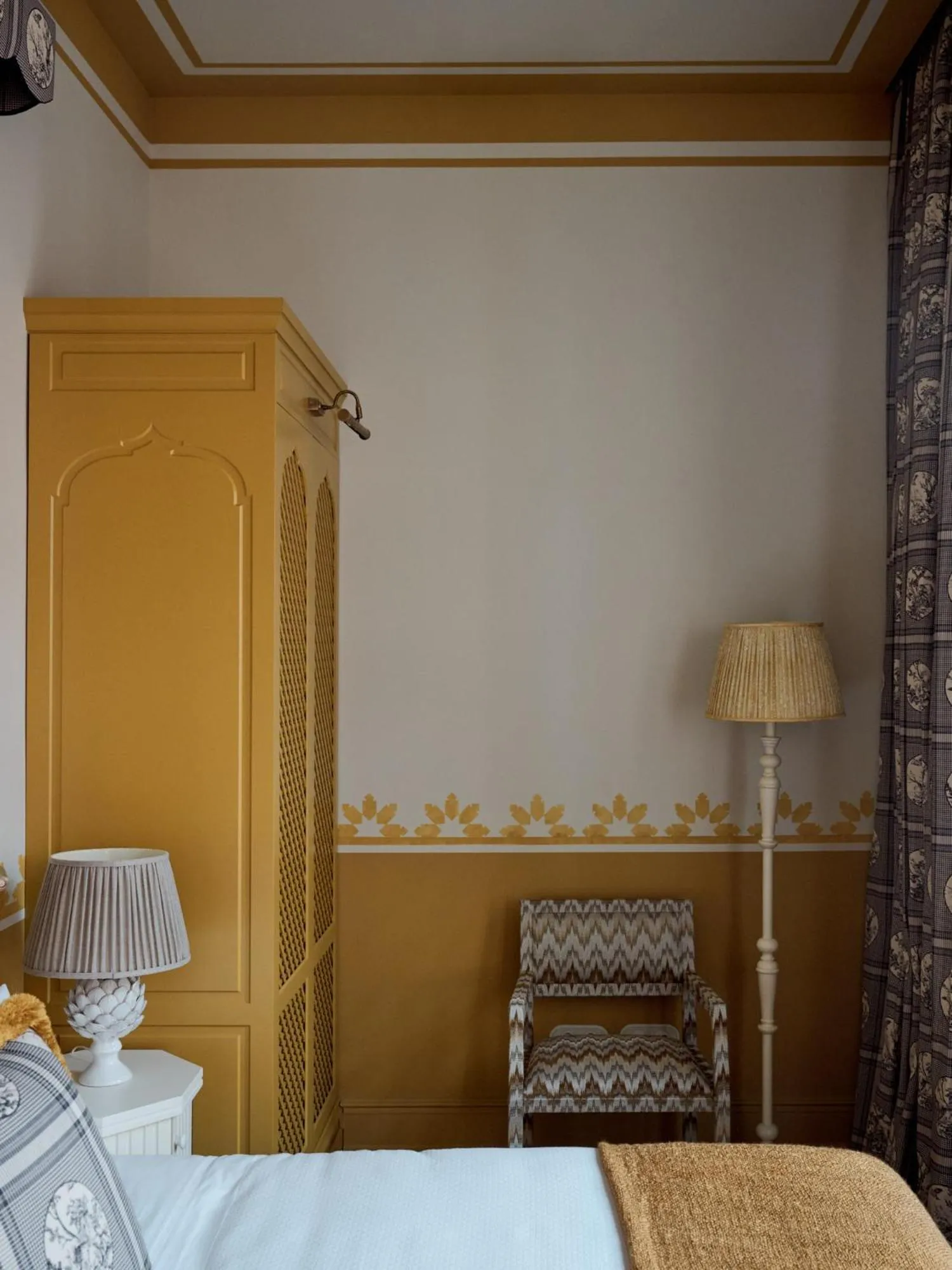 wardrobe, Bed in Cristine Bedfor Sevilla Boutique Hotel