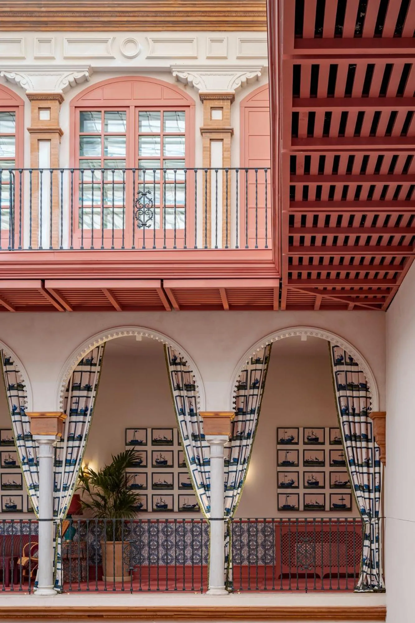 Patio in Cristine Bedfor Sevilla Boutique Hotel