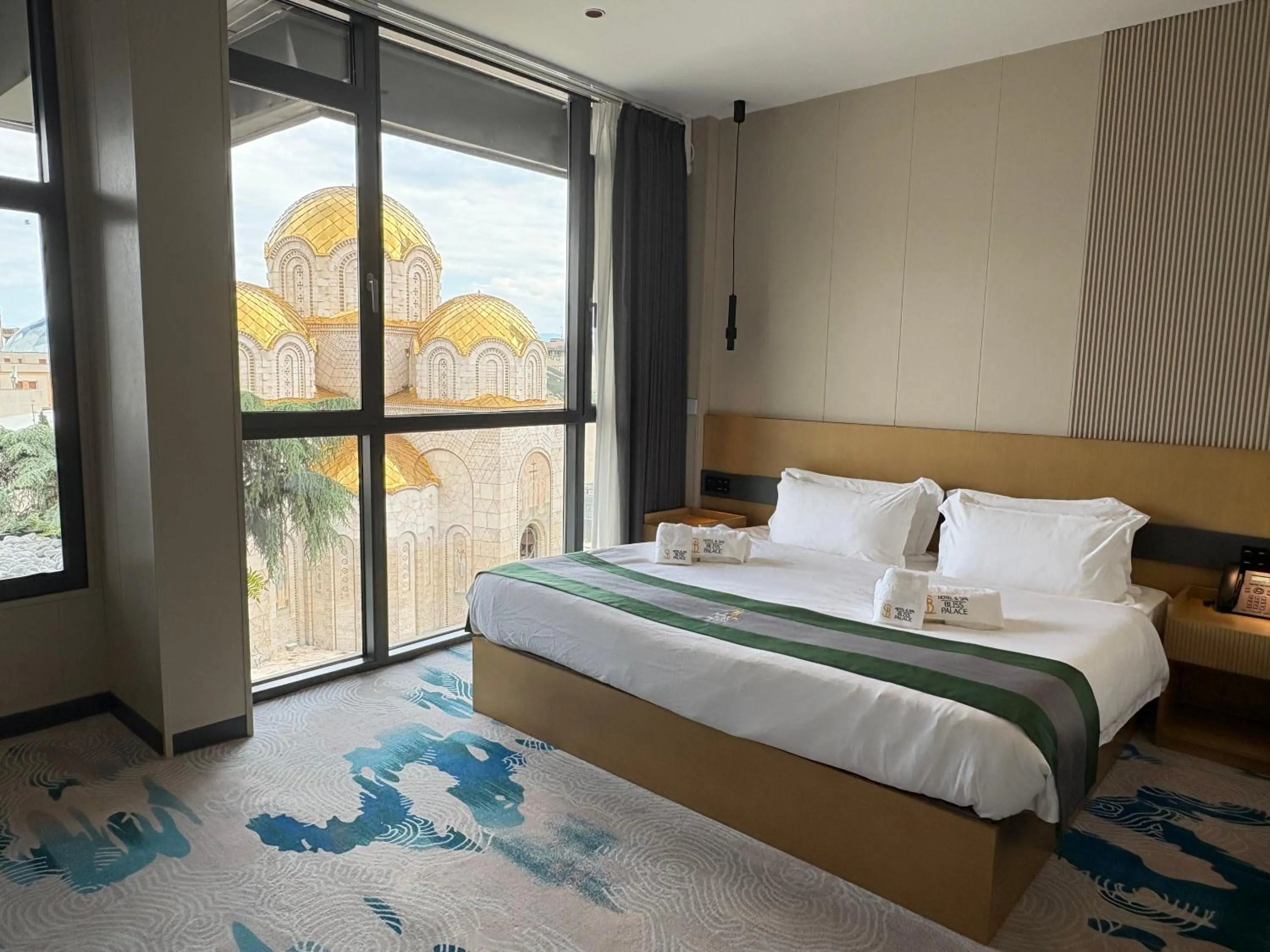 Bed in Bliss Palace Hotel & Spa