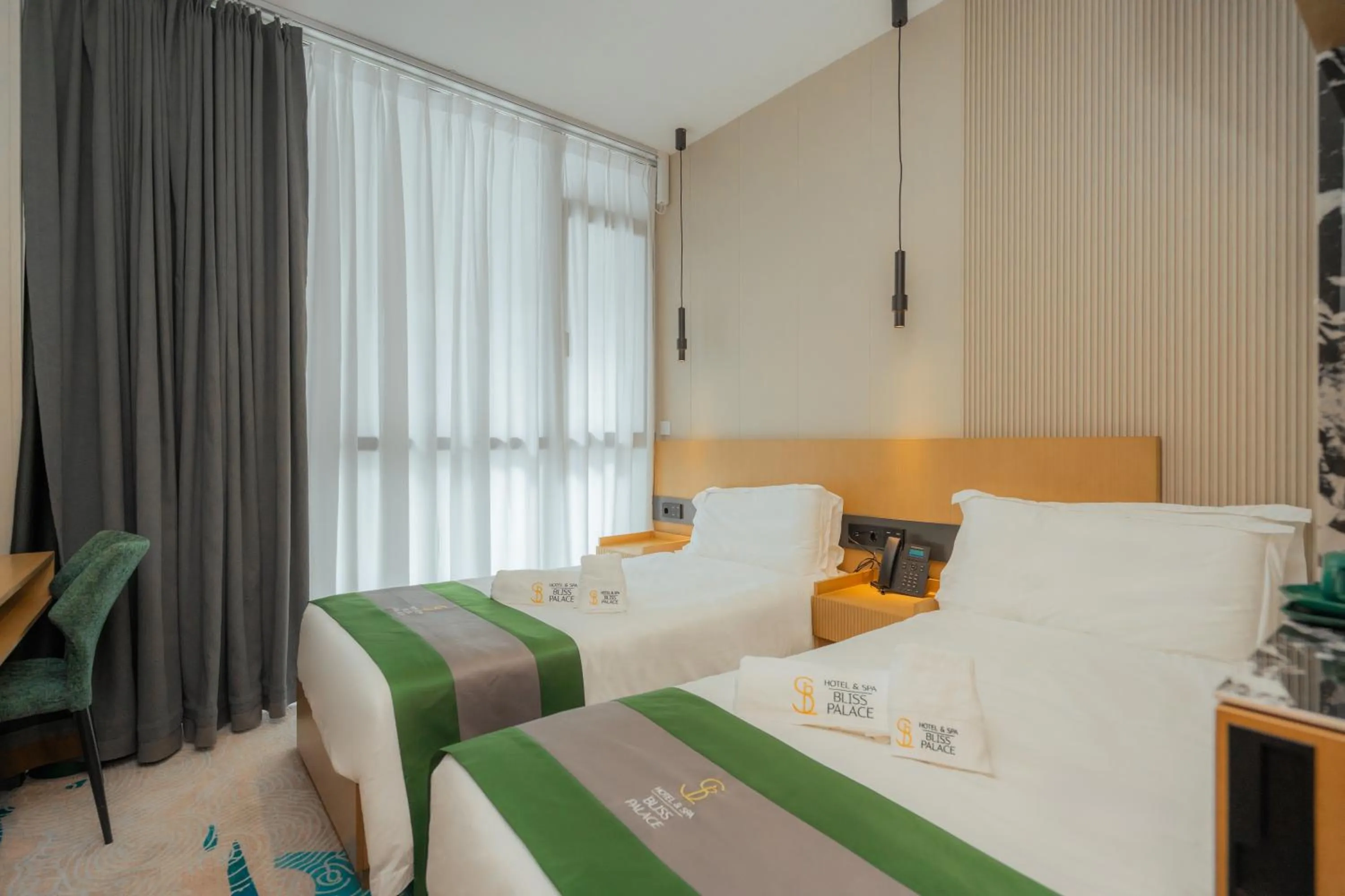 Bedroom, Bed in Bliss Palace Hotel & Spa