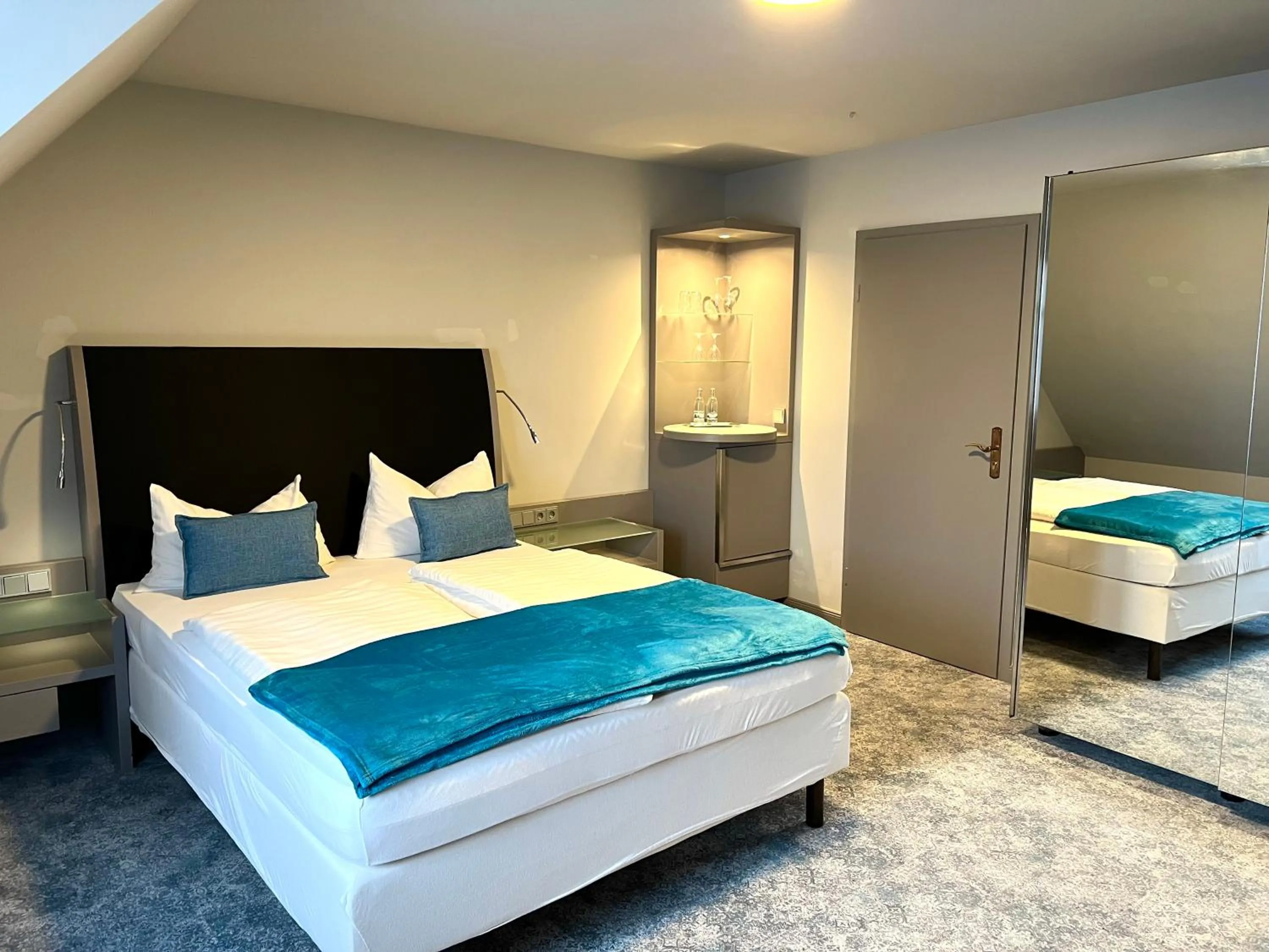 Bed in Hotel Zur Kaiserpfalz