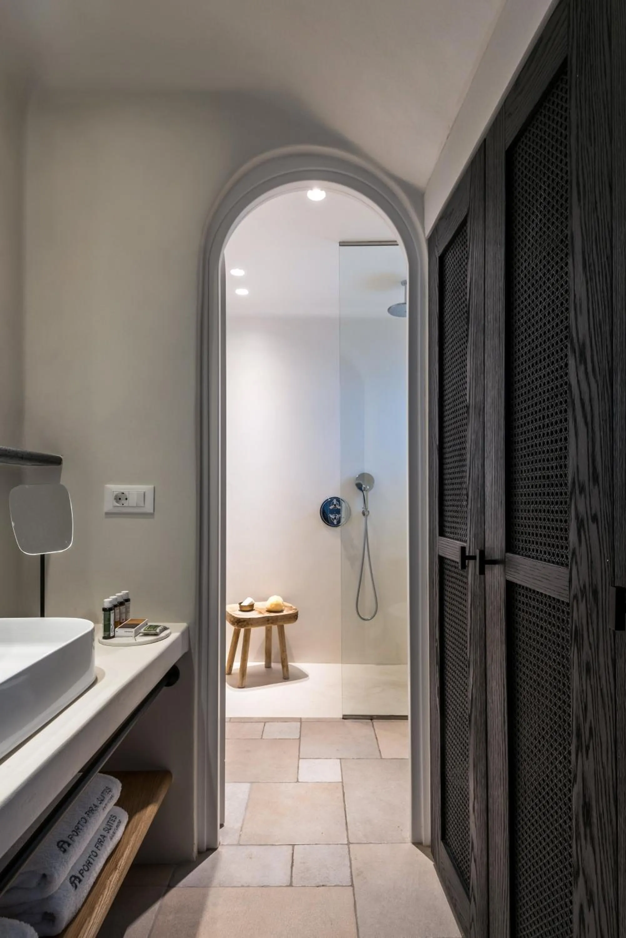 Shower in Porto Fira Suites