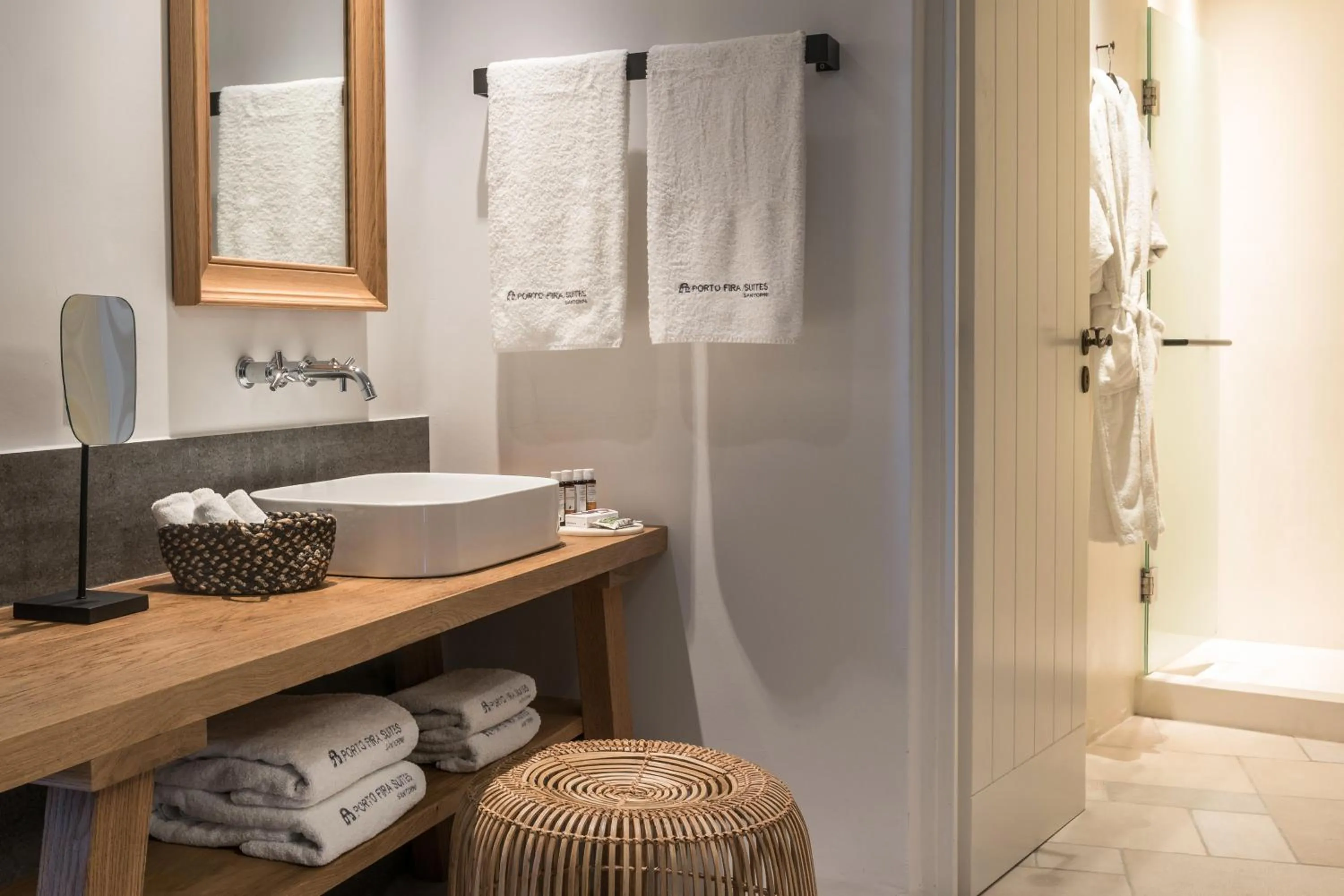 Bathroom in Porto Fira Suites