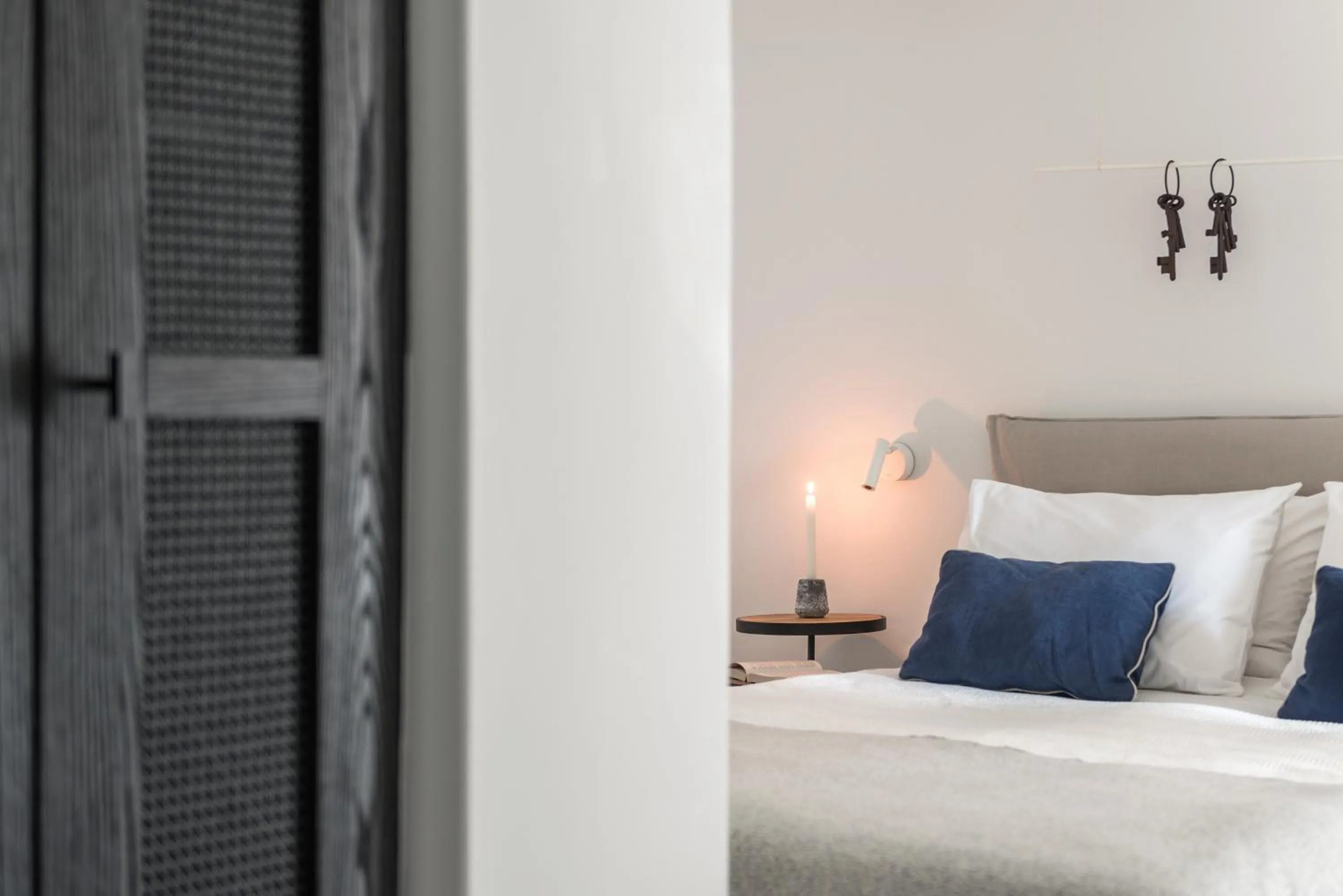 Bed in Porto Fira Suites