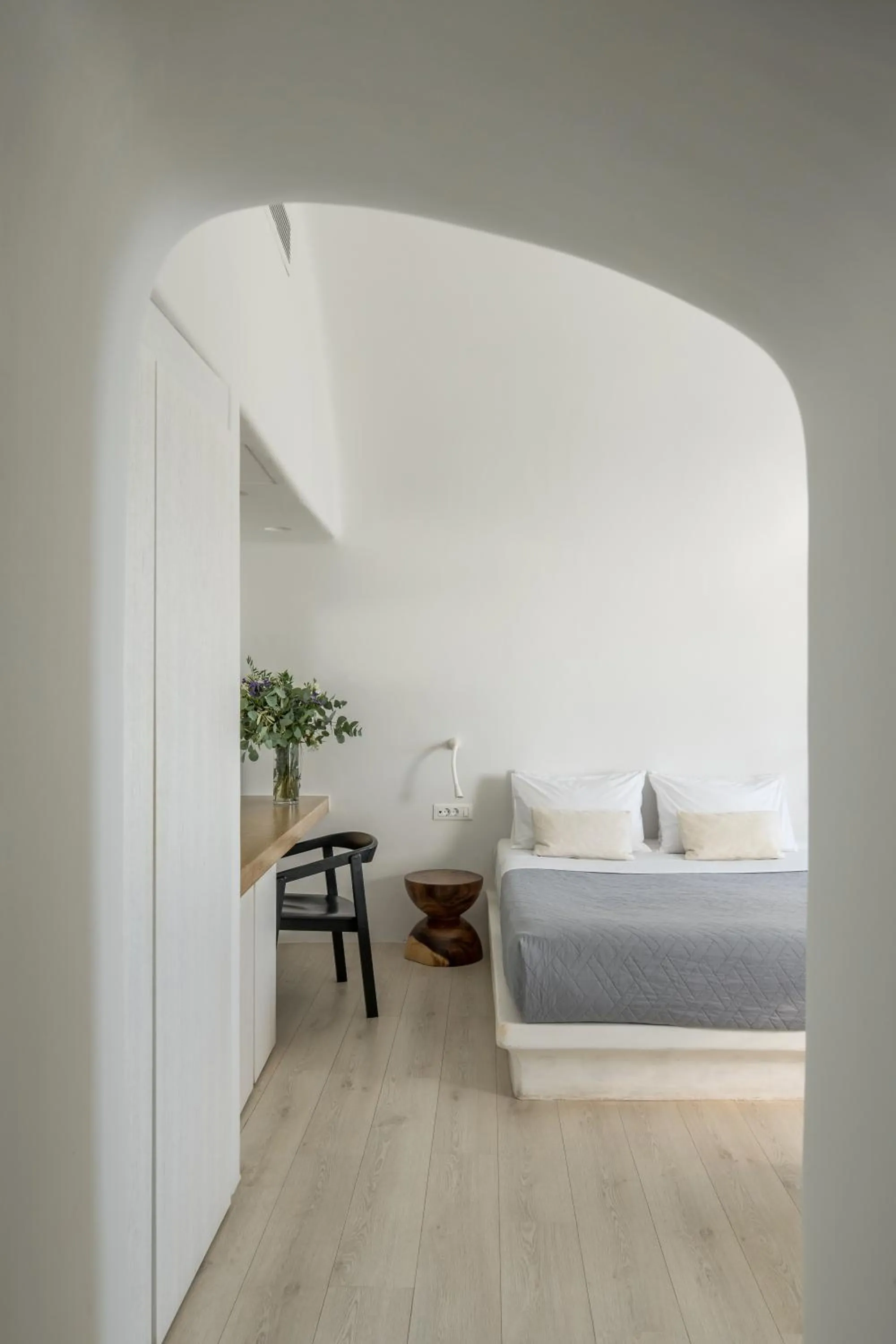 Bedroom, Bed in Porto Fira Suites
