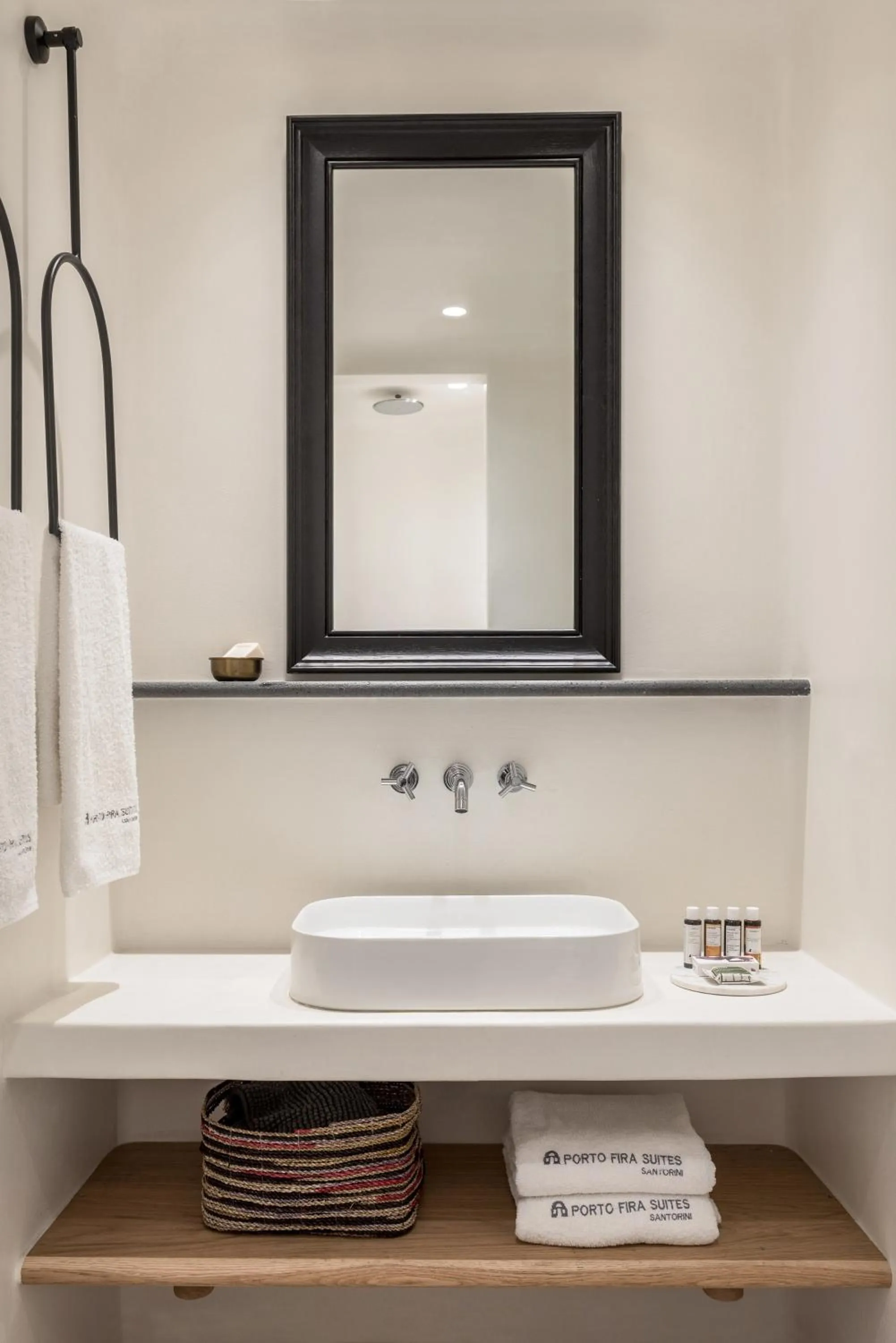 Bathroom in Porto Fira Suites