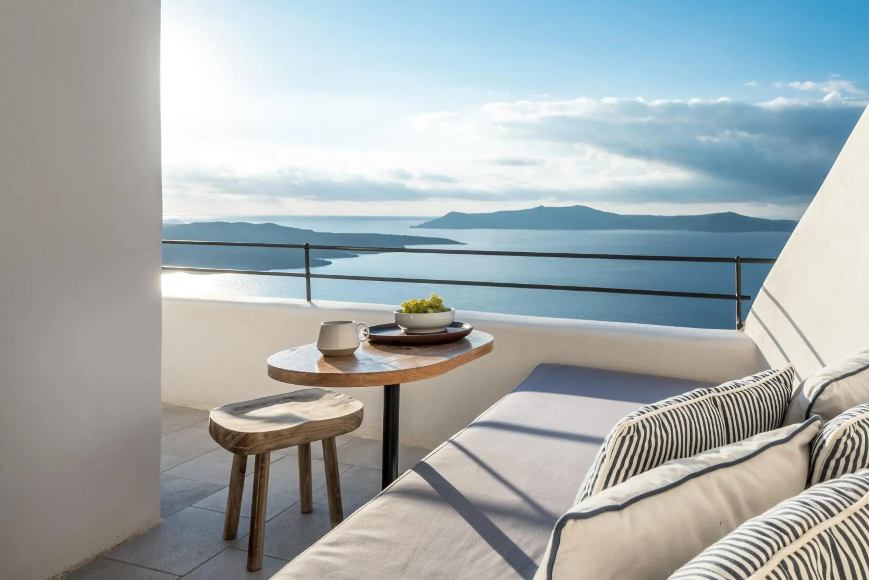 Junior Suite with Caldera View in Porto Fira Suites Junior Suite with Caldera View in Porto Fira Suites