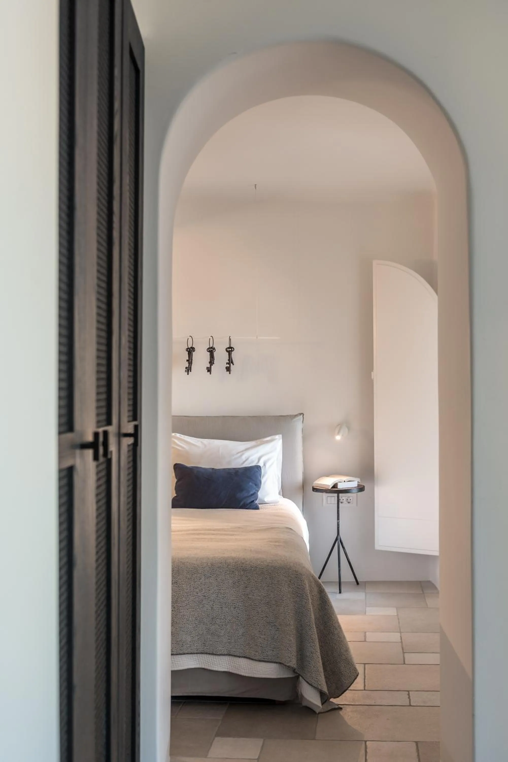 Bed in Porto Fira Suites