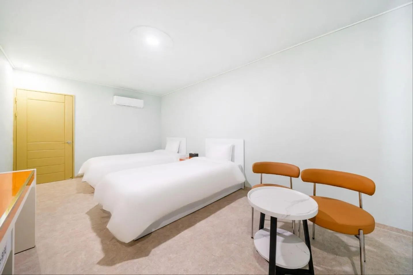 Bedroom, Bed in Taean Manripo Feel Hotel