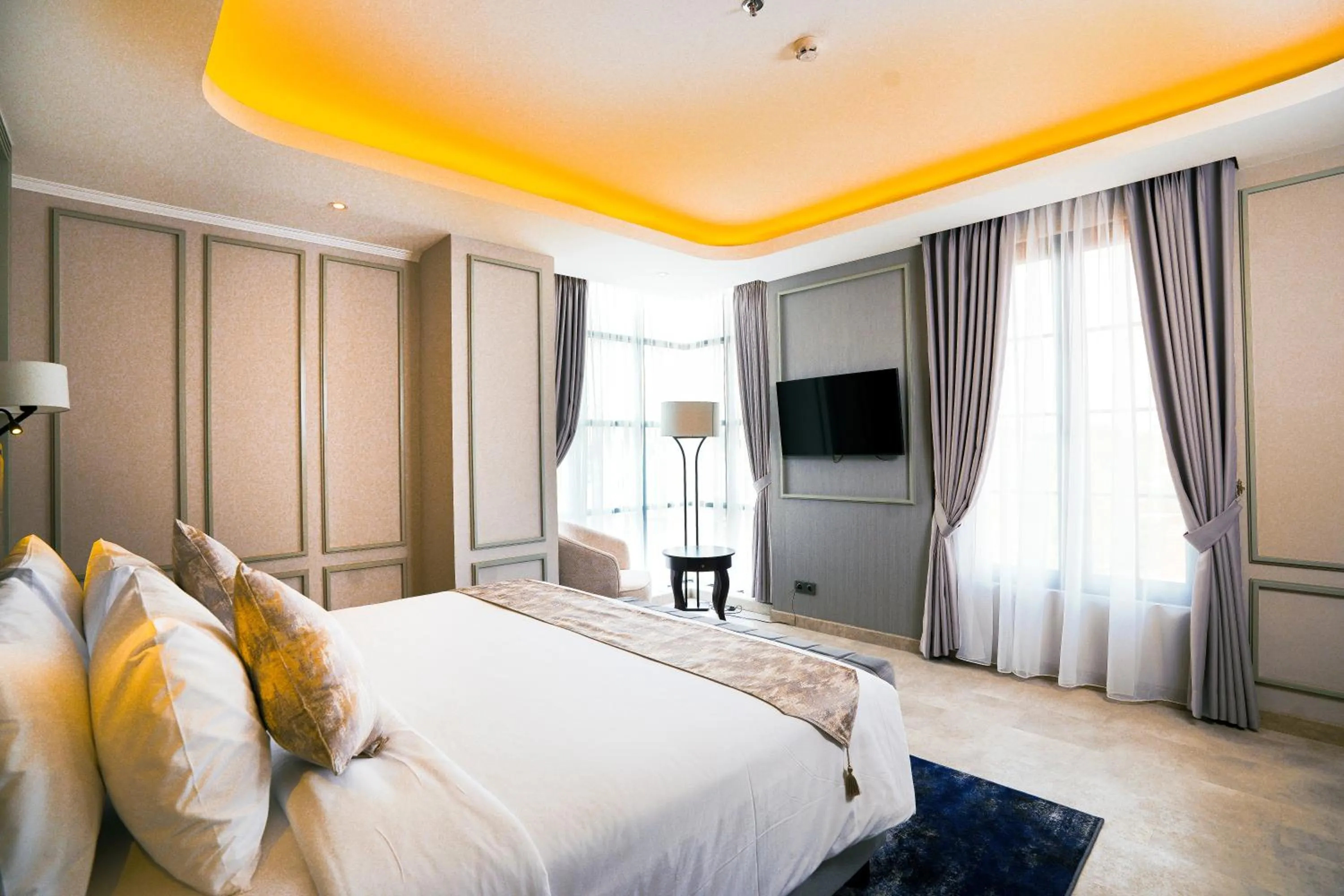 Bed in De Bijou Boutique Hotel Yogyakarta