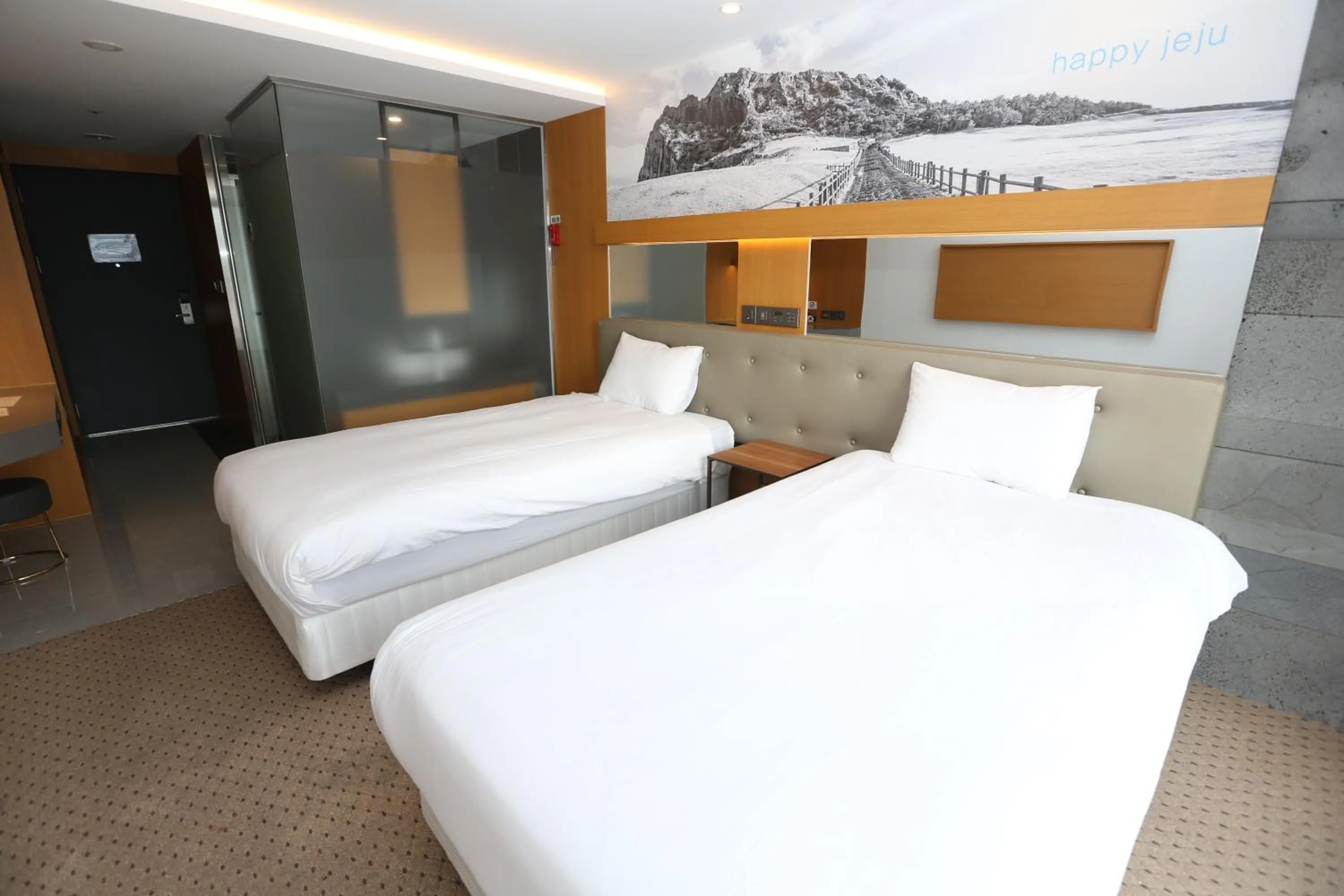 Bed in Asia Hotel Jeju