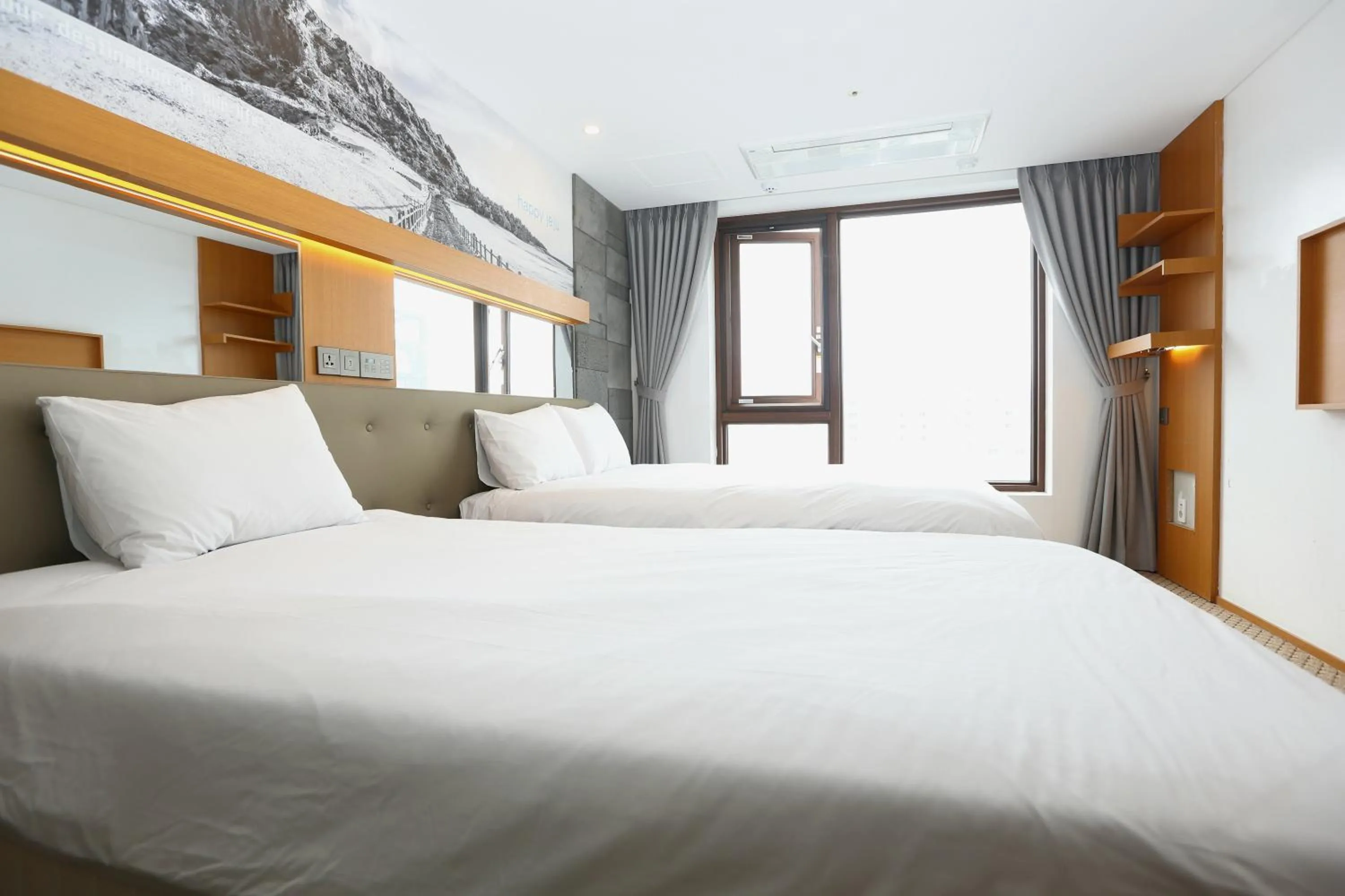 Bed in Asia Hotel Jeju