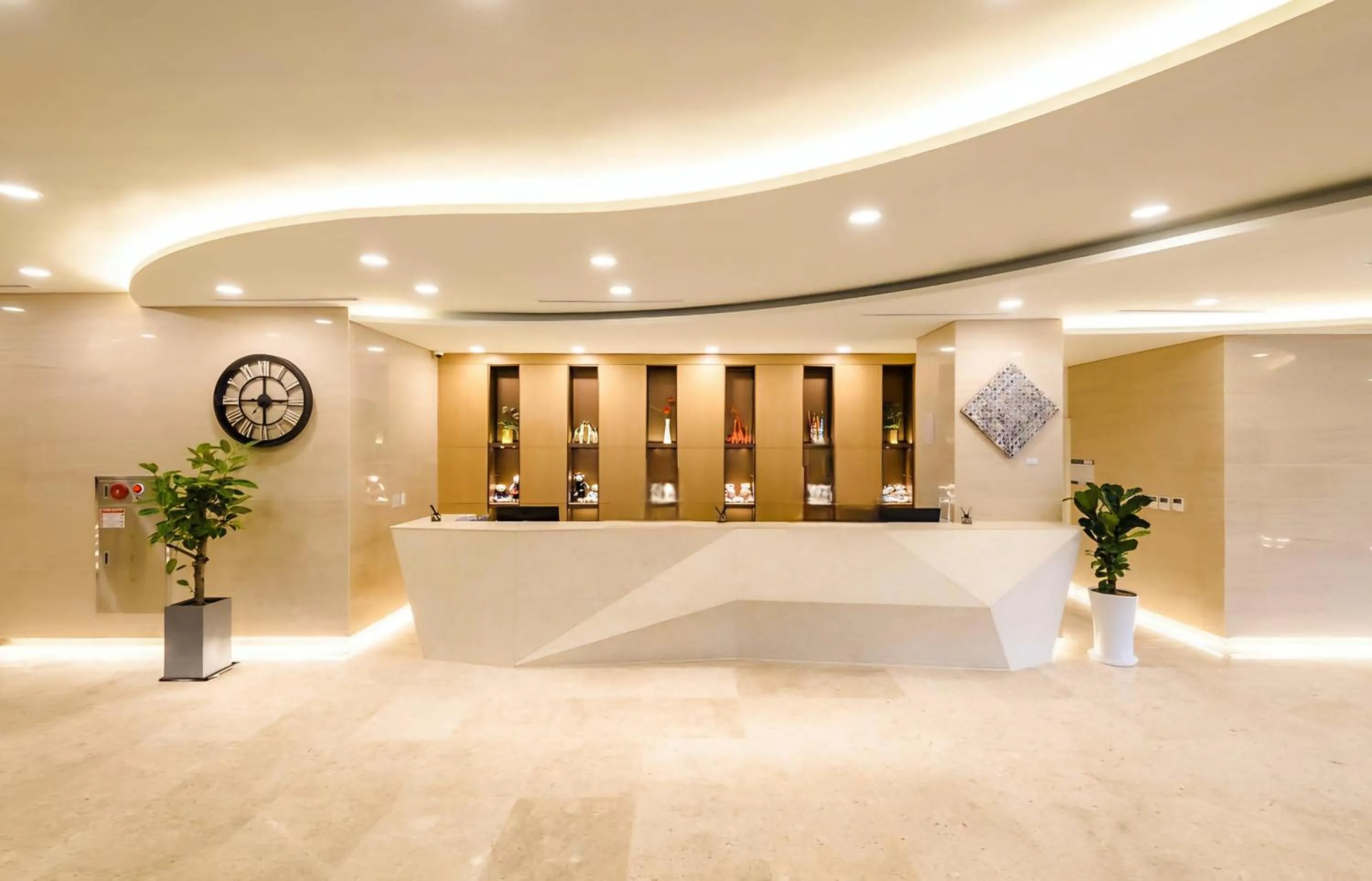 Lobby or reception in Asia Hotel Jeju
