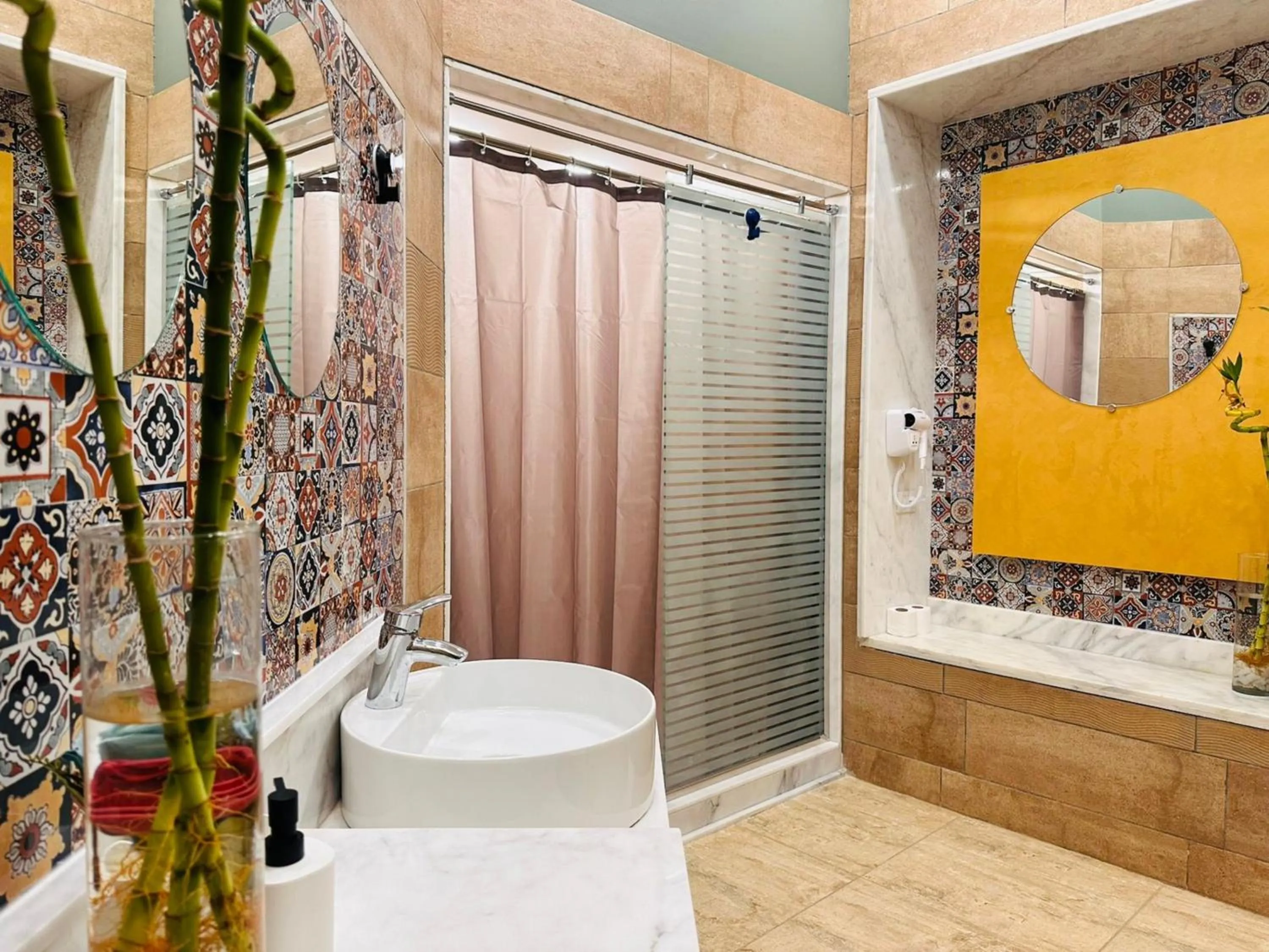 Bathroom in GA Plus Hotel in the heart of Cairo