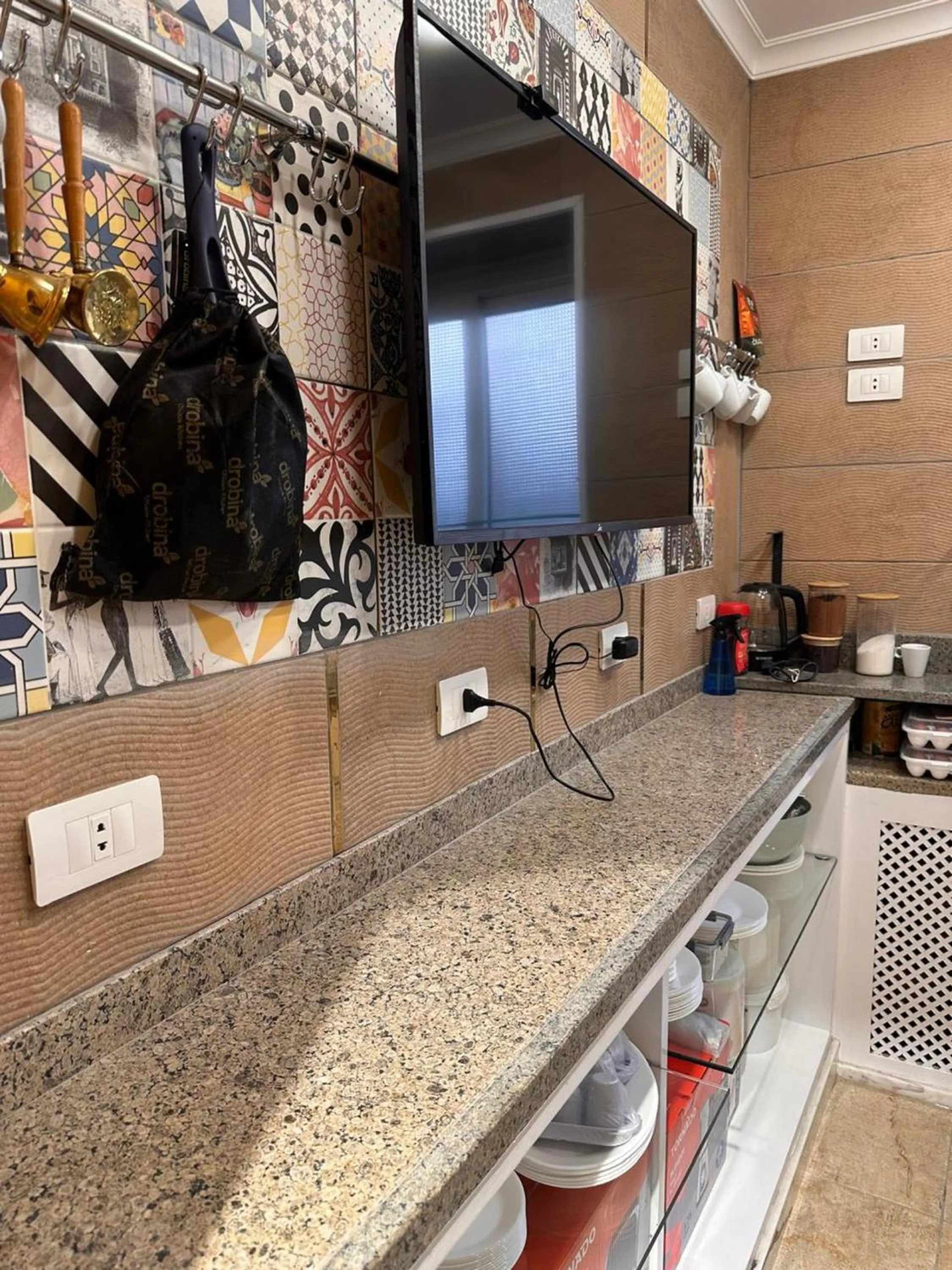 Kitchen or kitchenette in GA Plus Hotel in the heart of Cairo