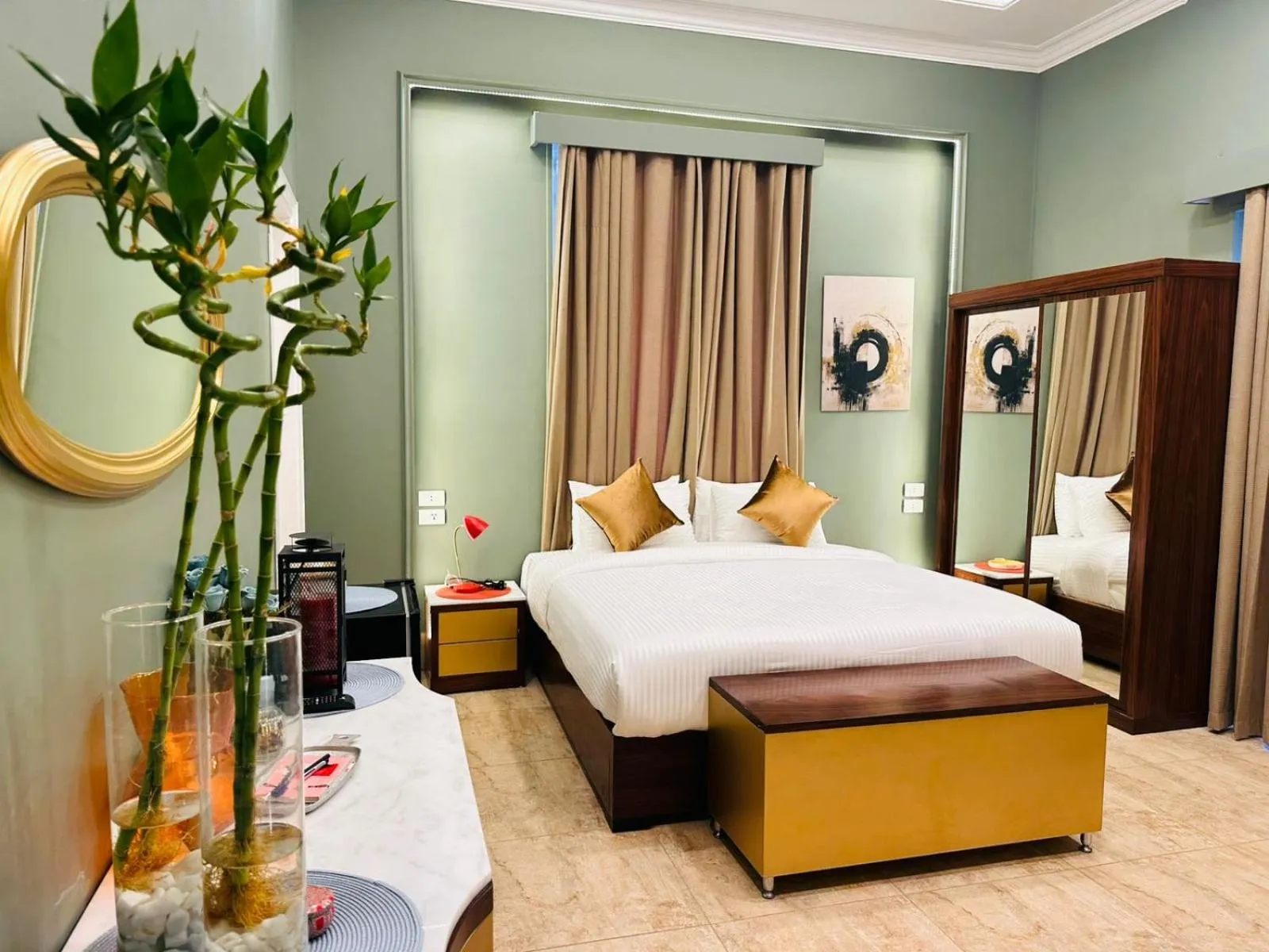 Photo of the whole room, Bed in GA Plus Hotel in the heart of Cairo