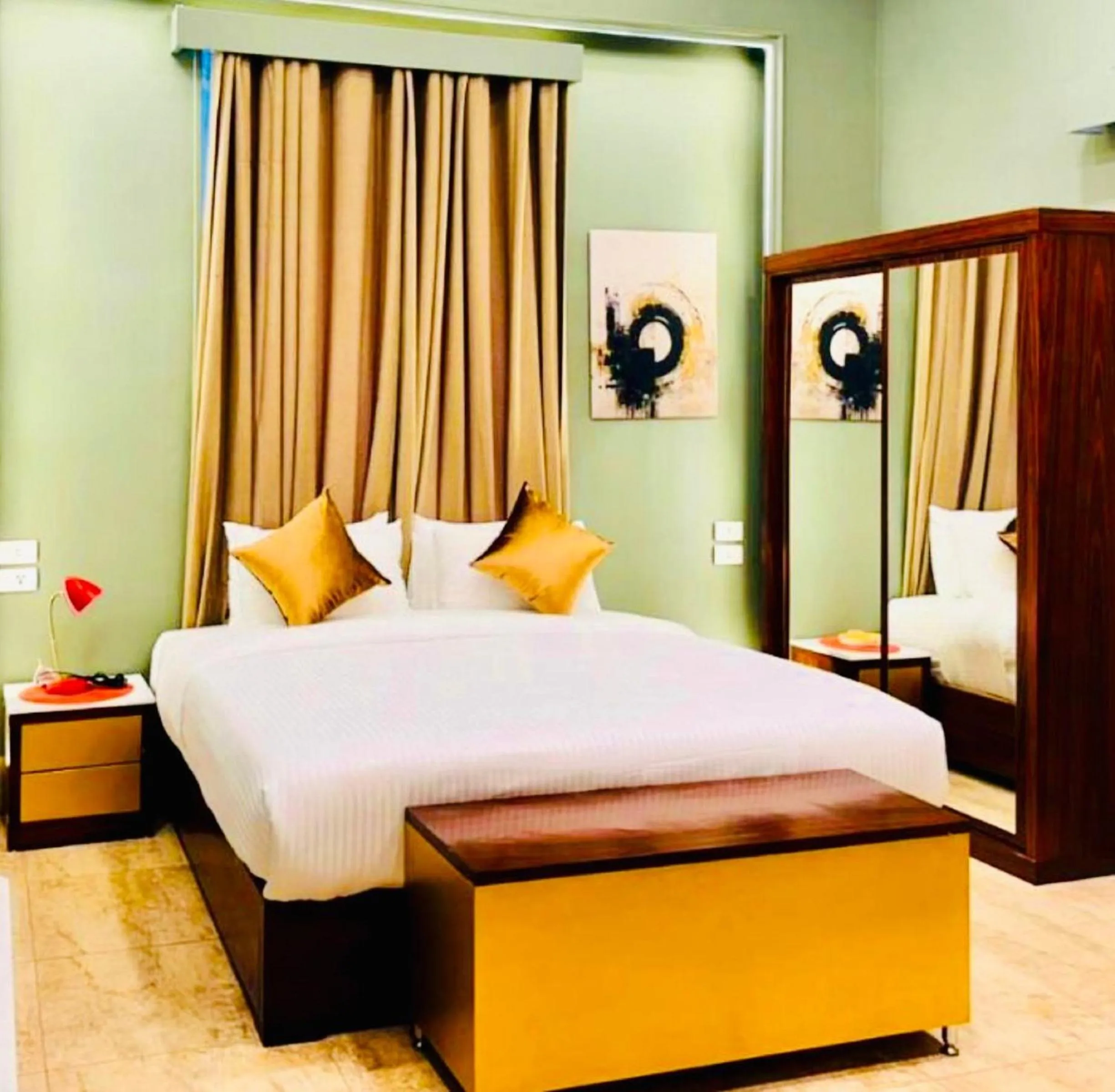 Bed in GA Plus Hotel in the heart of Cairo