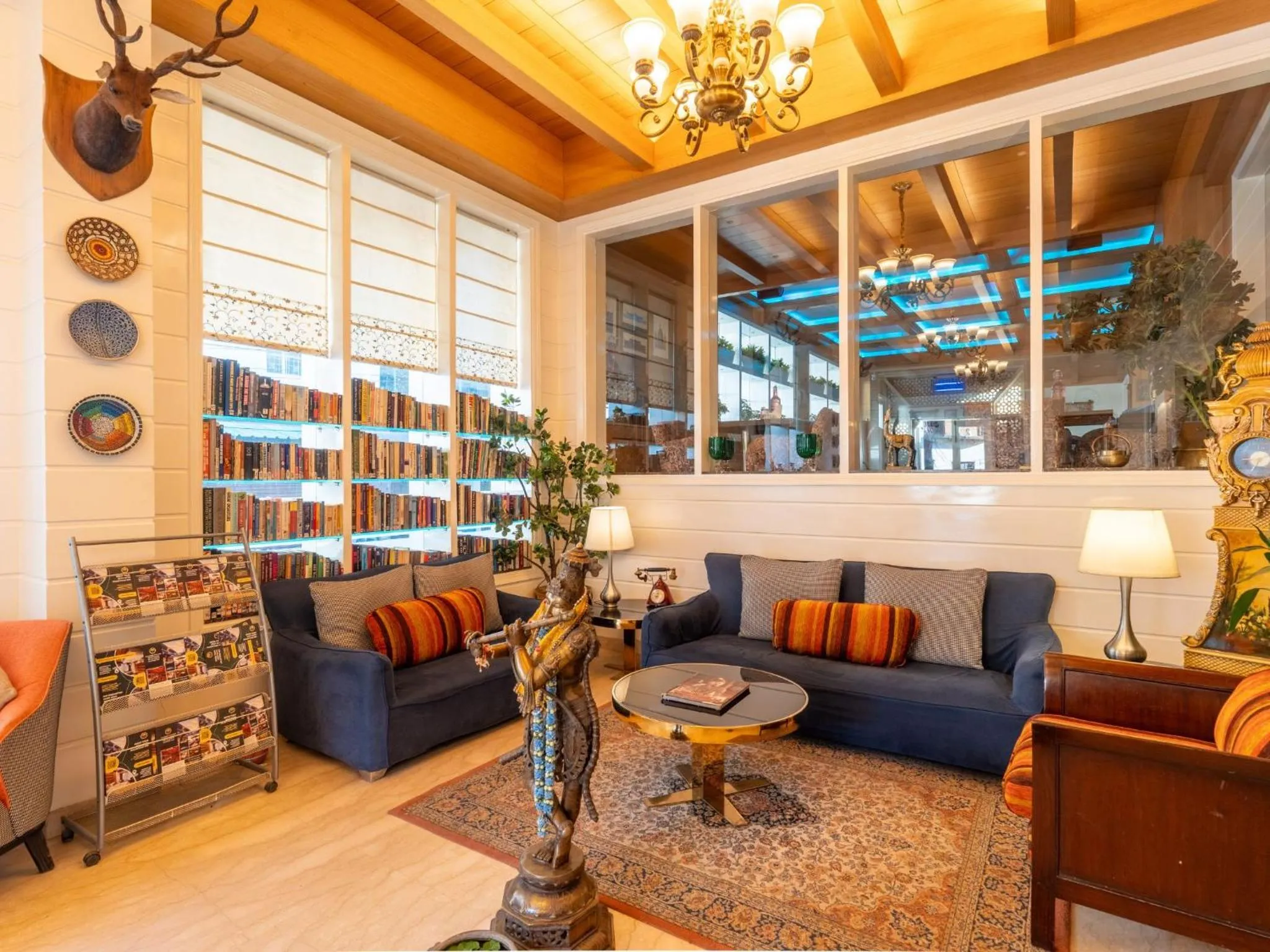 Library in Moustache Mussoorie