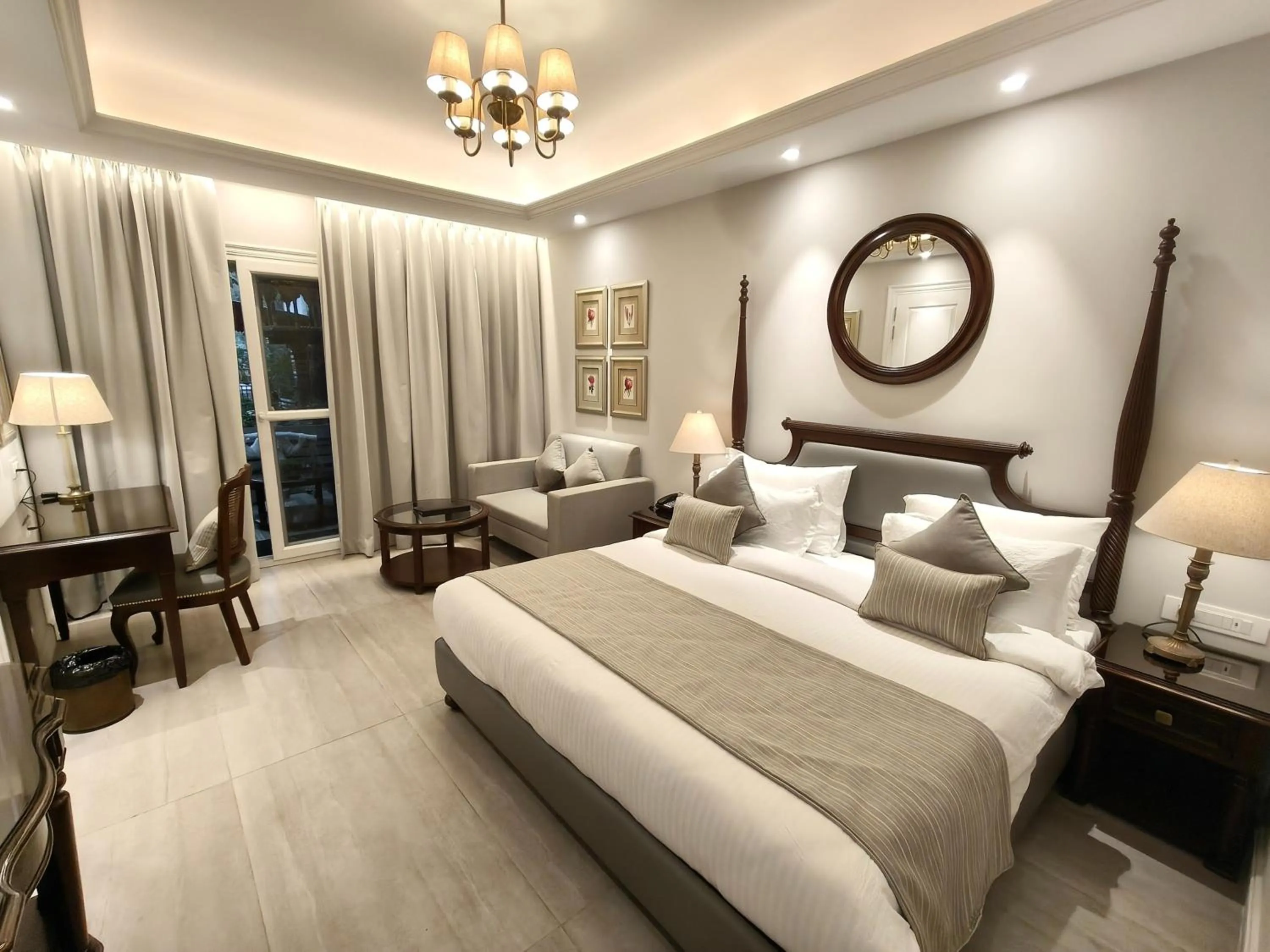 Bed in Moustache Mussoorie