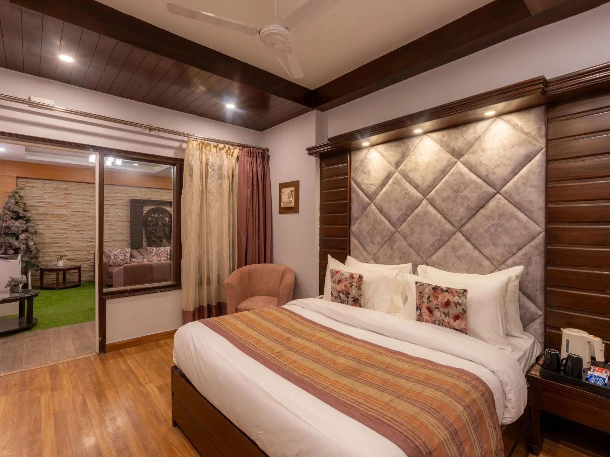 Bedroom, Bed in Moustache Mussoorie