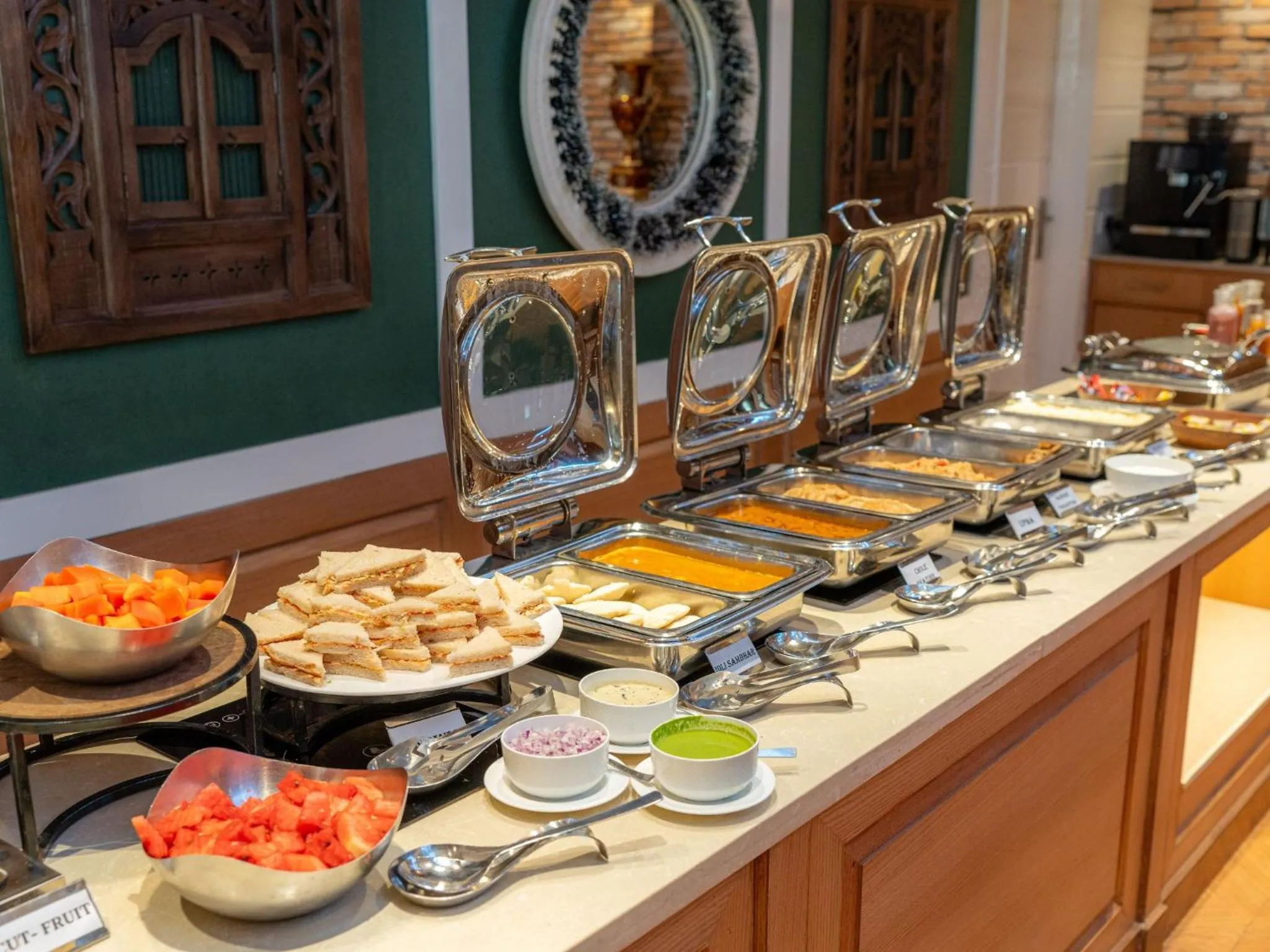 Food in Moustache Mussoorie