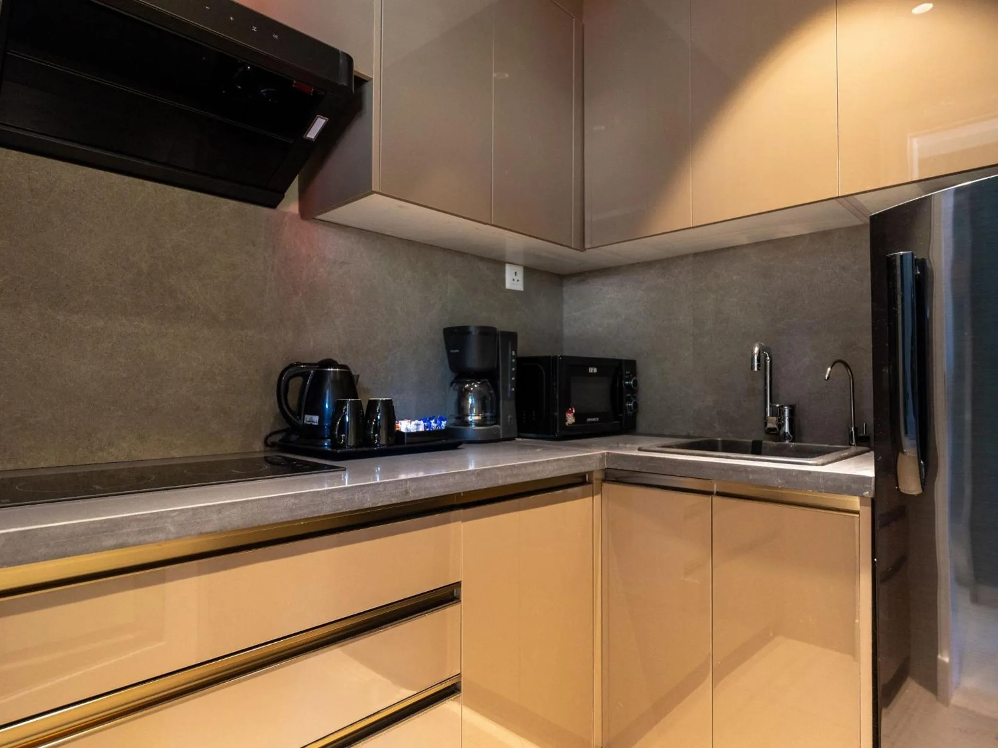 kitchen in Moustache Mussoorie