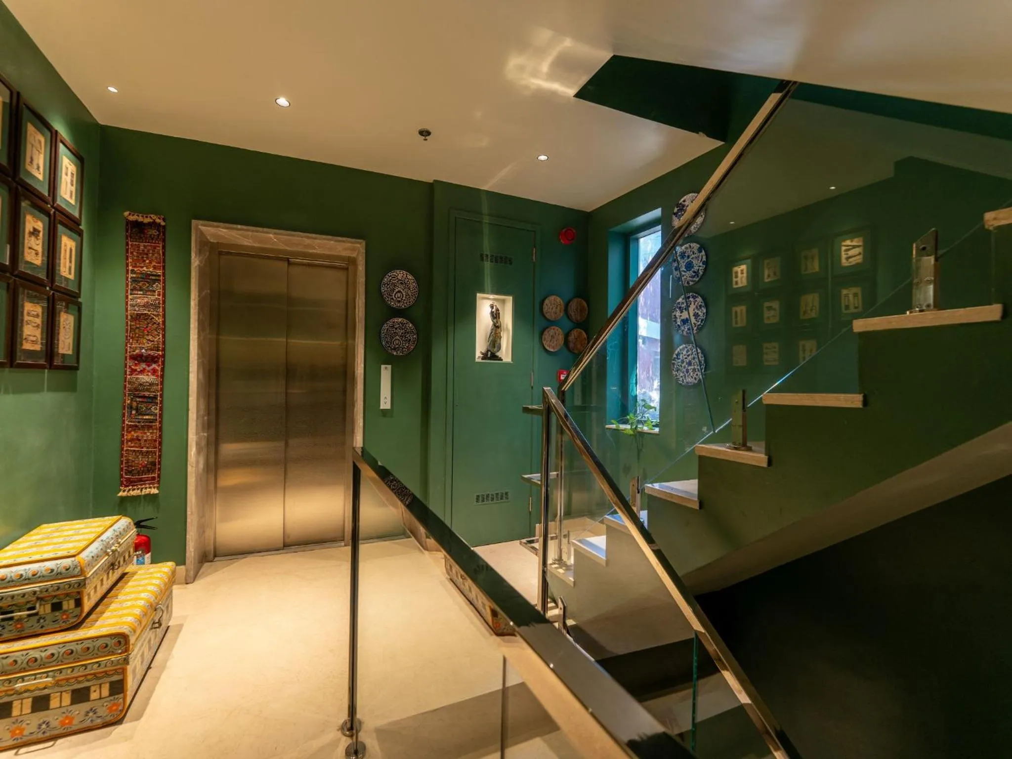 elevator in Moustache Mussoorie