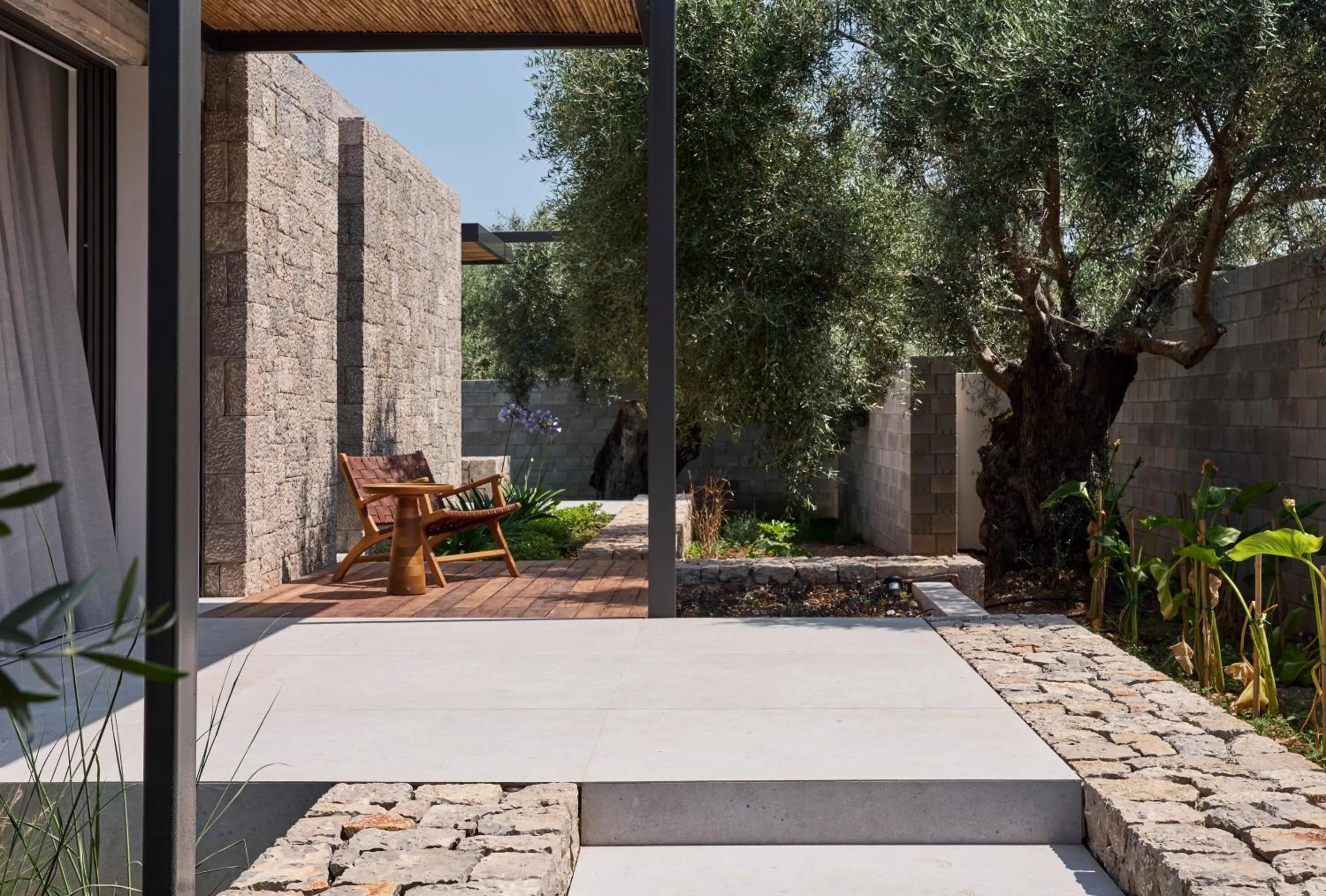 Patio in Noero Villas Lefkada