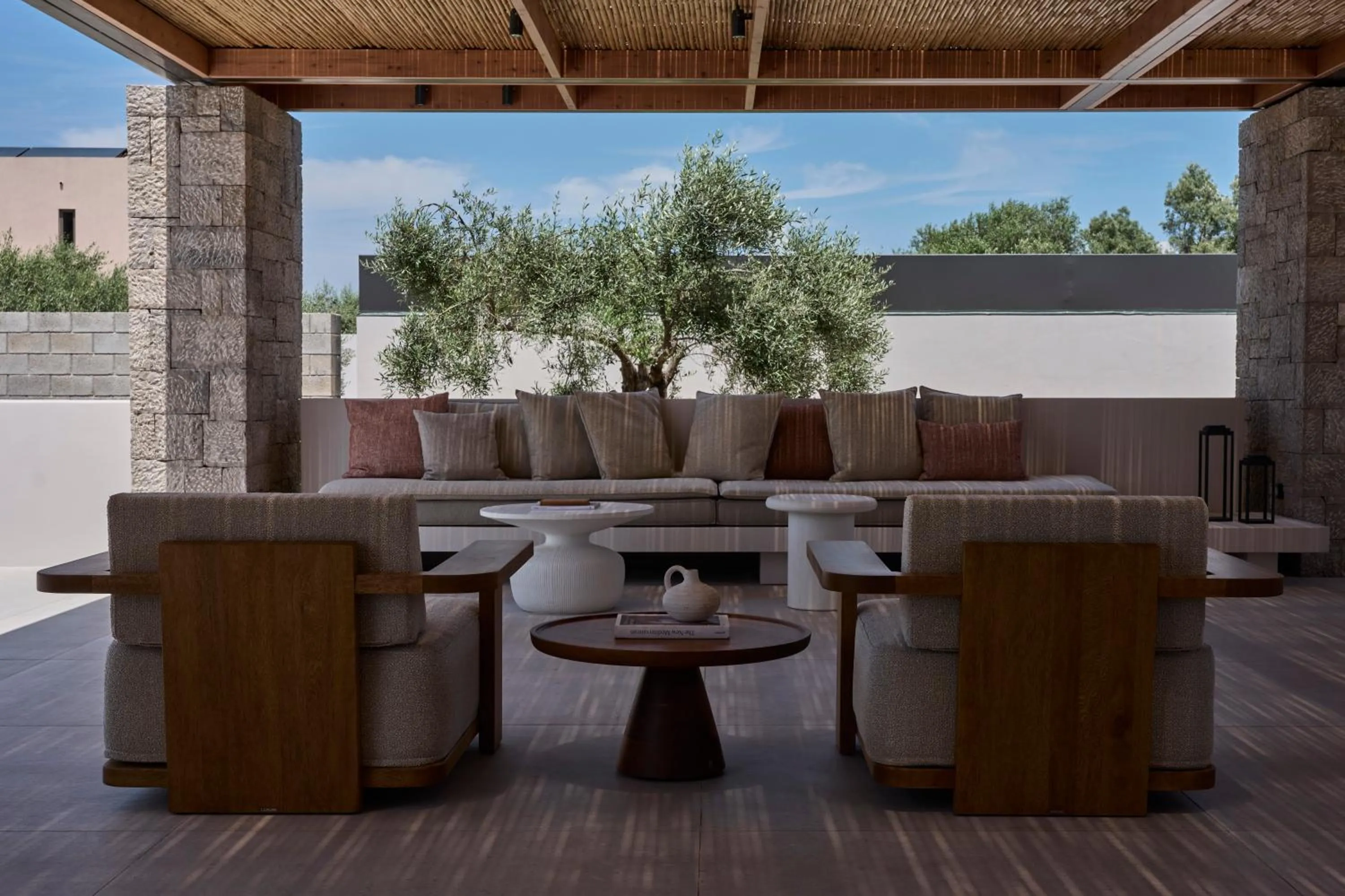 Patio in Noero Villas Lefkada