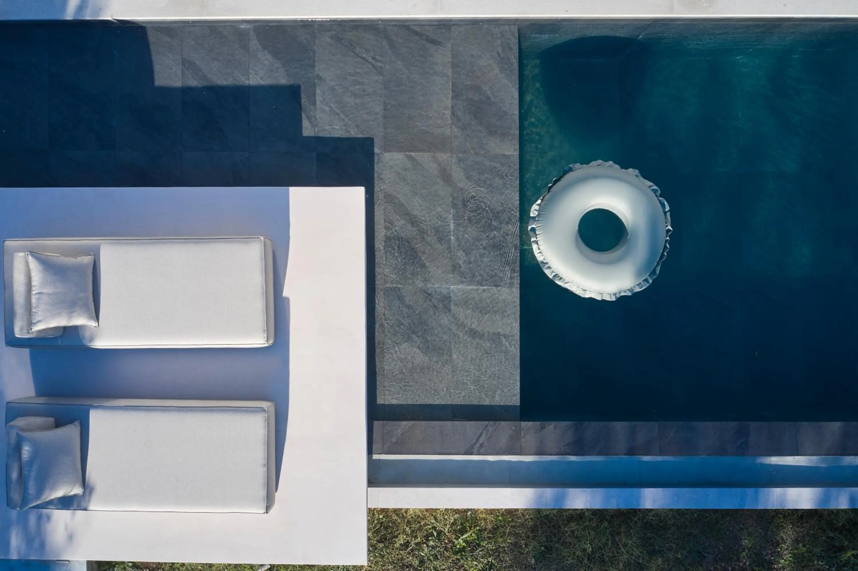 Pool view in Noero Villas Lefkada