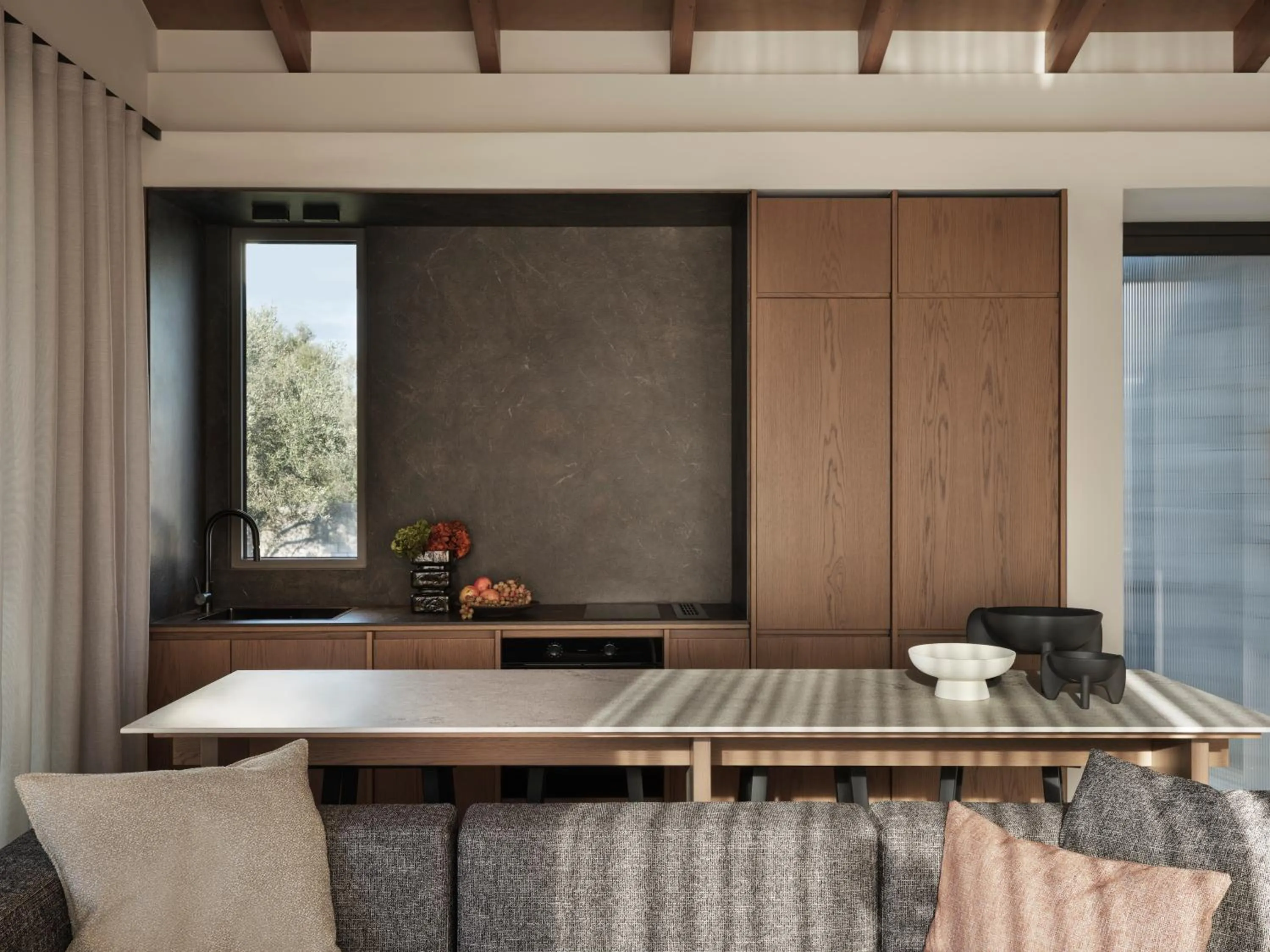 Living room in Noero Villas Lefkada