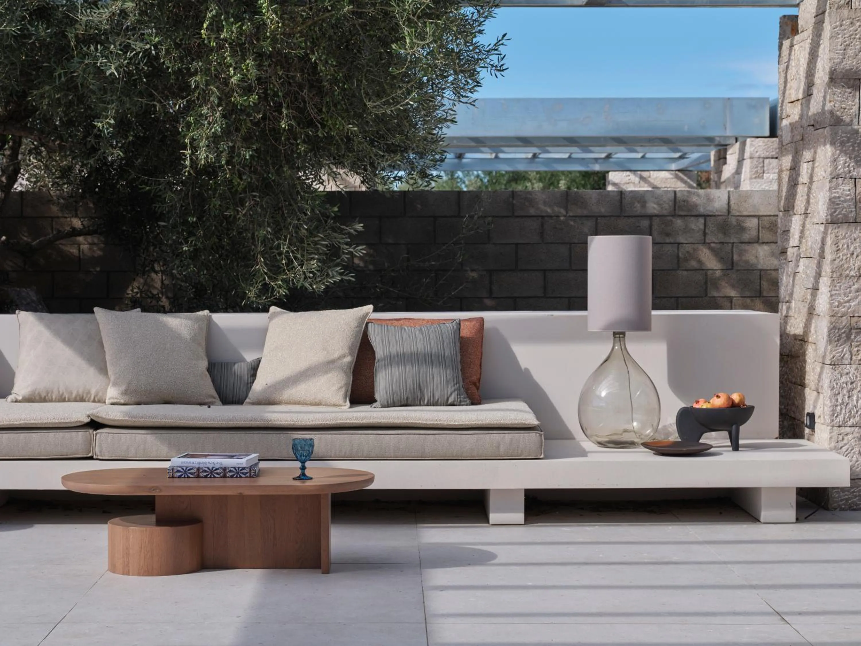 Patio in Noero Villas Lefkada