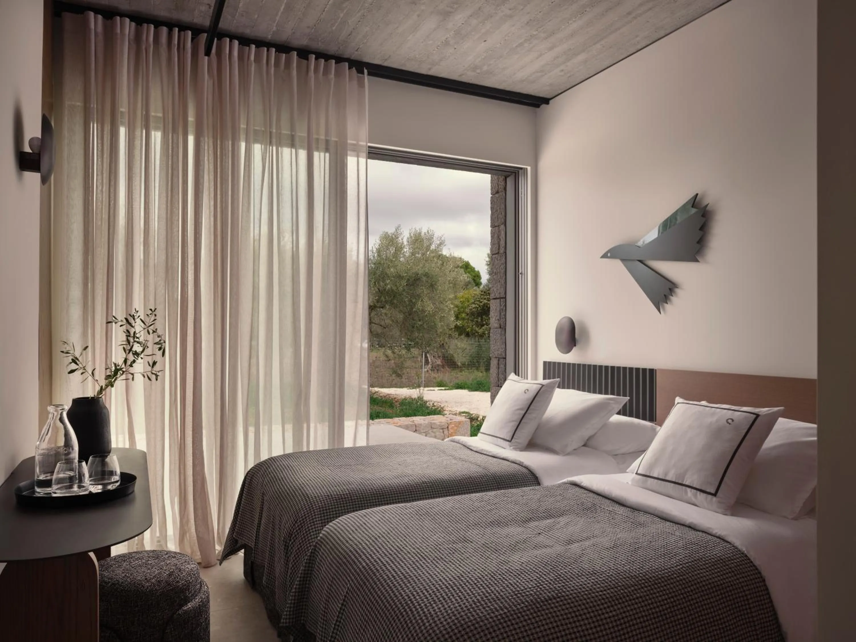 Bedroom, Bed in Noero Villas Lefkada