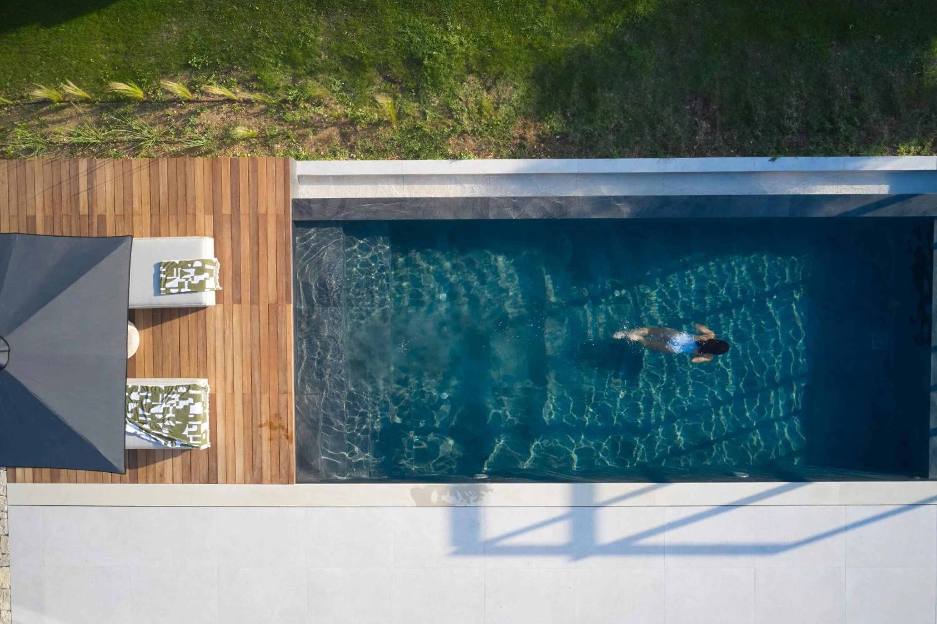Swimming pool in Noero Villas Lefkada