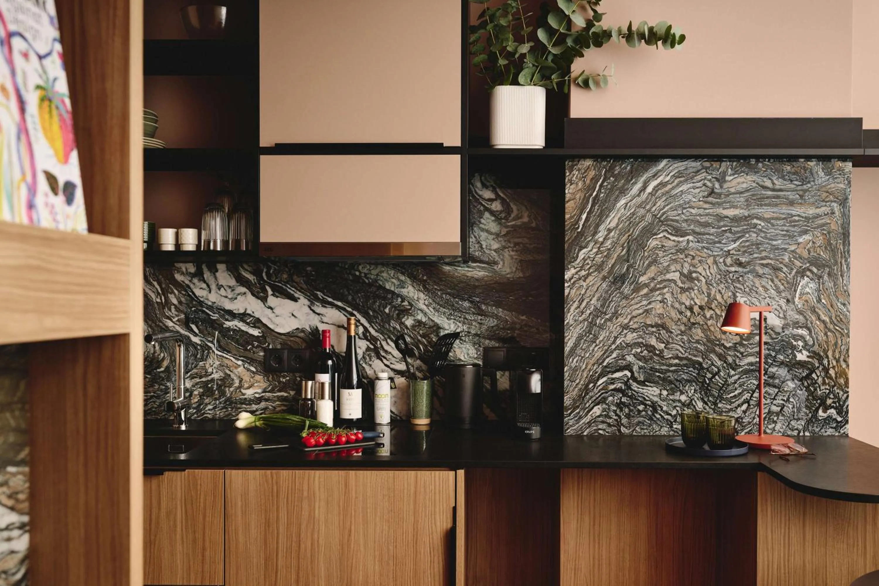 Kitchen or kitchenette in A by Adina Vienna Danube