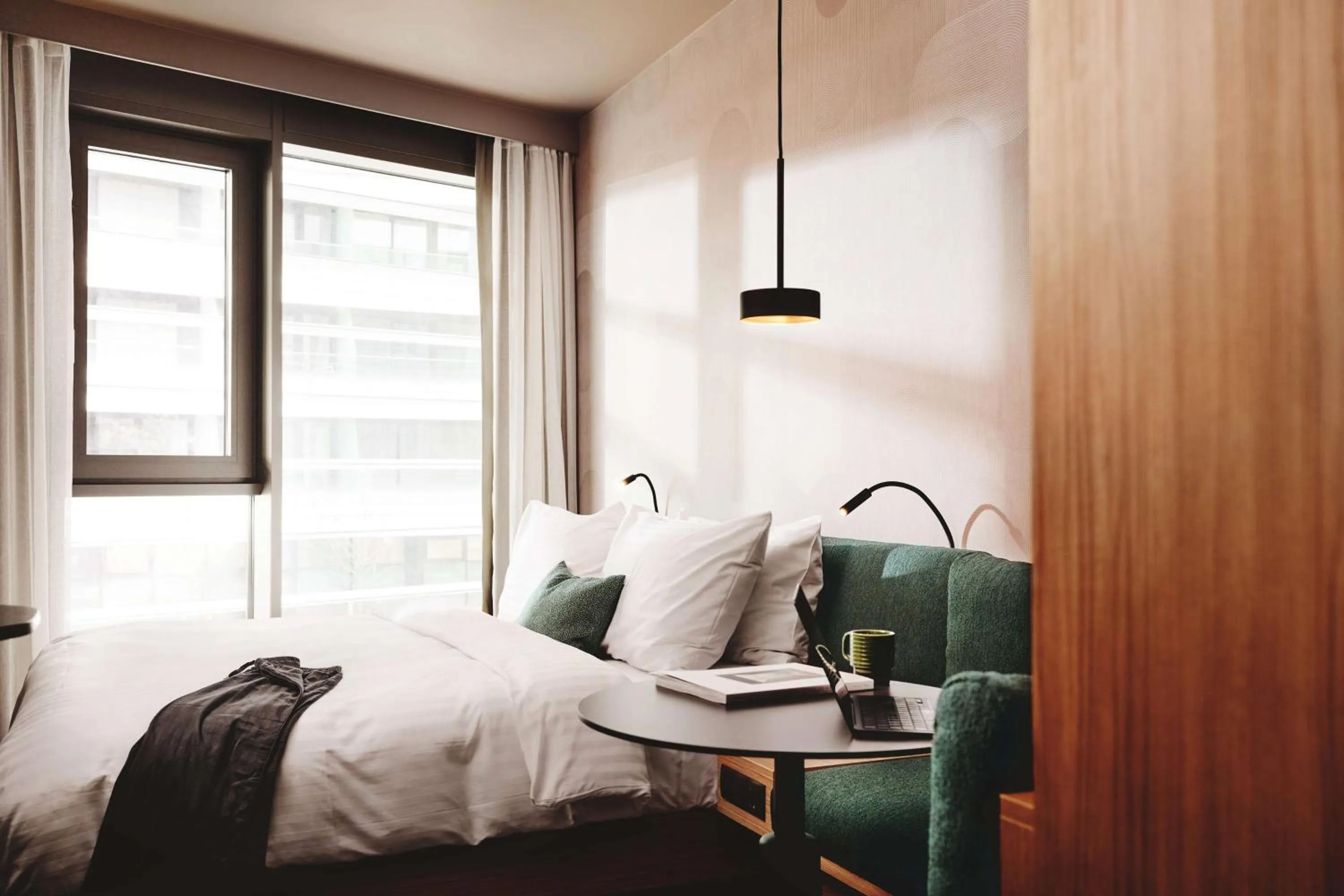 Bedroom, Bed in A by Adina Vienna Danube