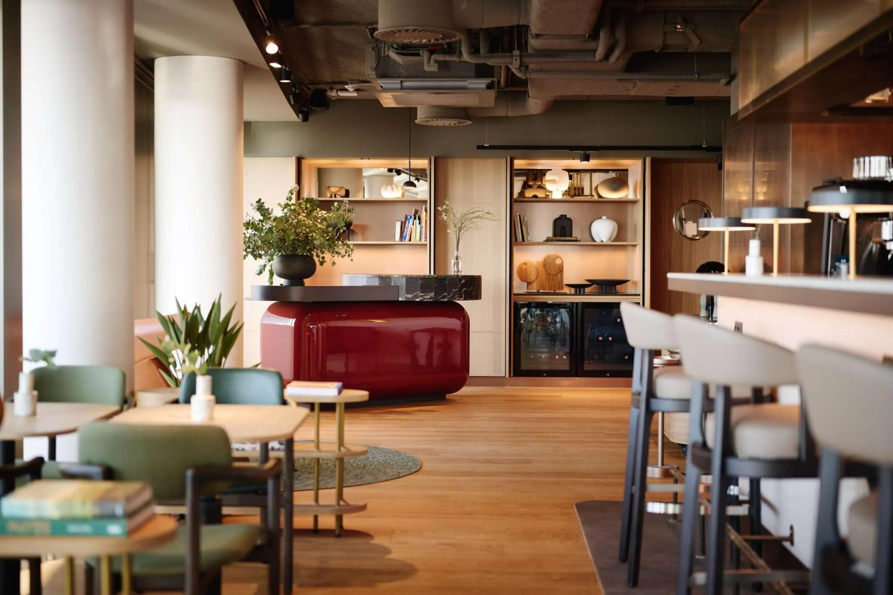 Lobby or reception in A by Adina Vienna Danube