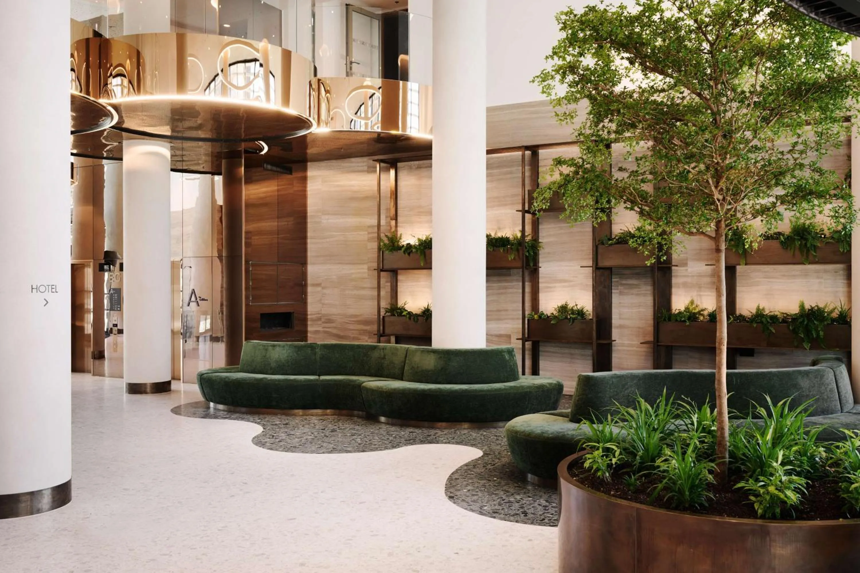 Lobby or reception in A by Adina Vienna Danube