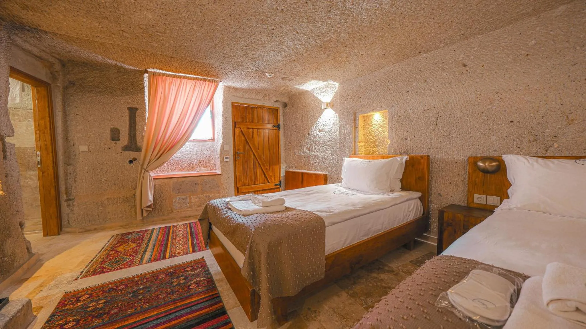 Bed in Logos Cave Cappadocia - Adults Only
