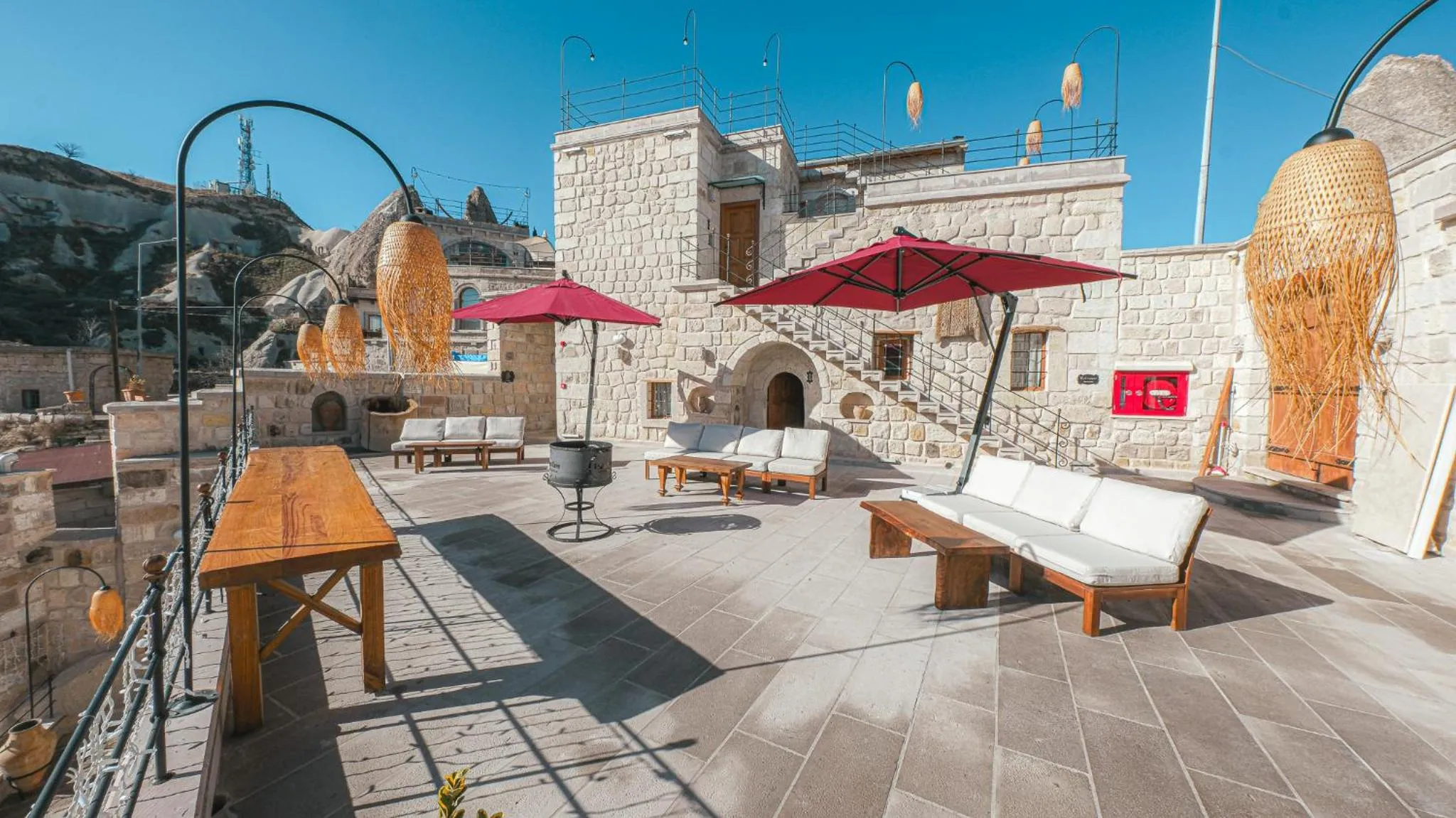 Patio in Logos Cave Cappadocia - Adults Only