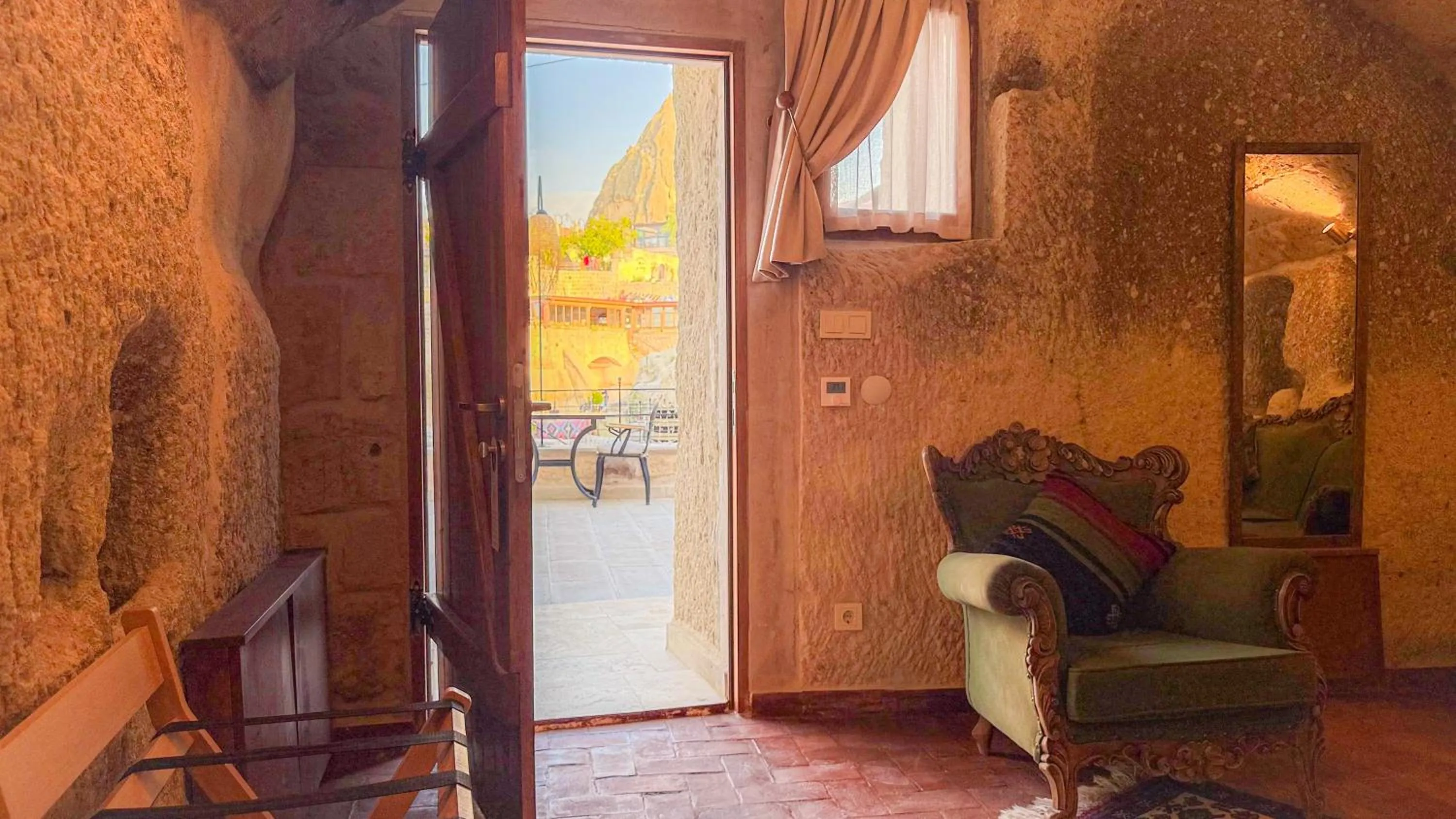 Seating area in Logos Cave Cappadocia - Adults Only