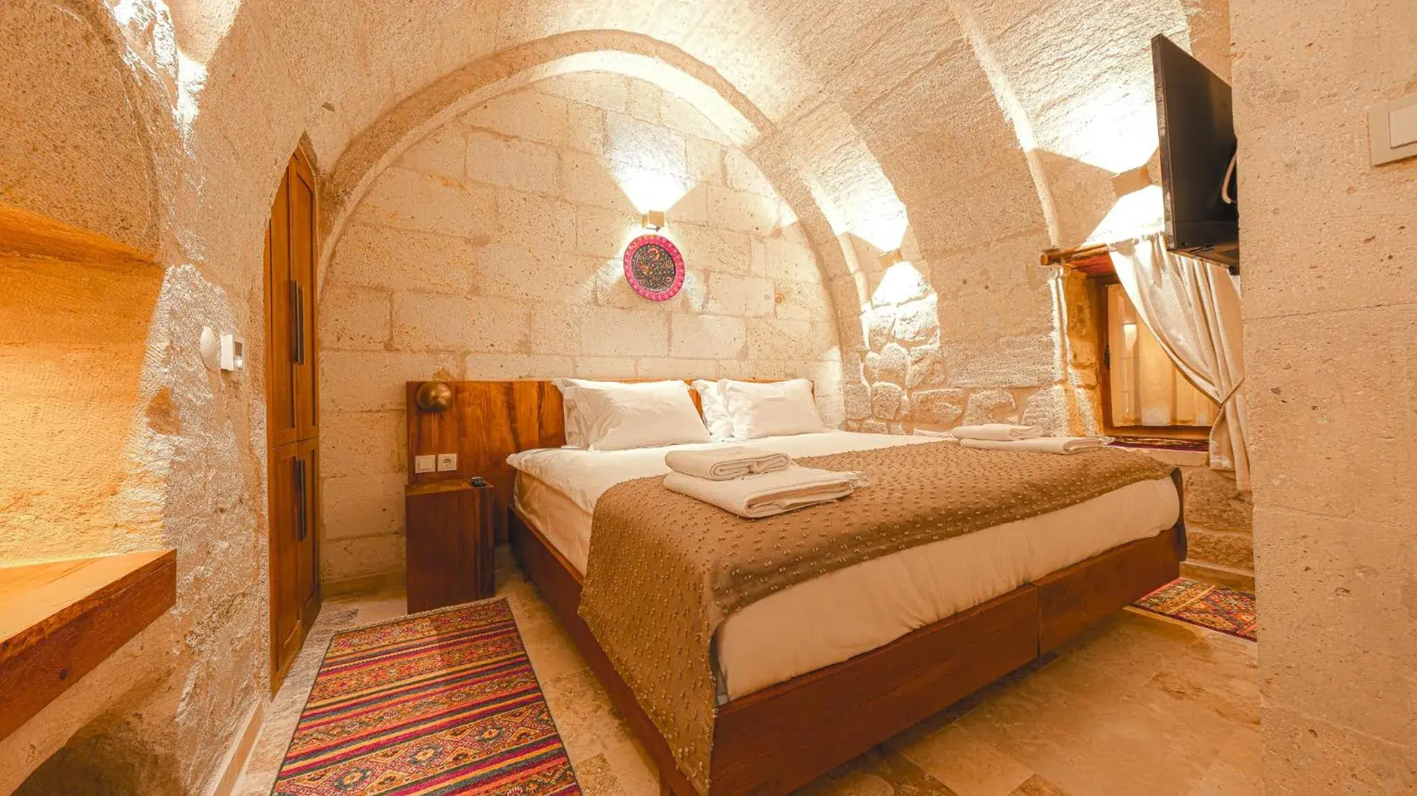 Standard Double Room - single occupancy in Logos Cave Cappadocia Standard Double Room - single occupancy in Logos Cave Cappadocia