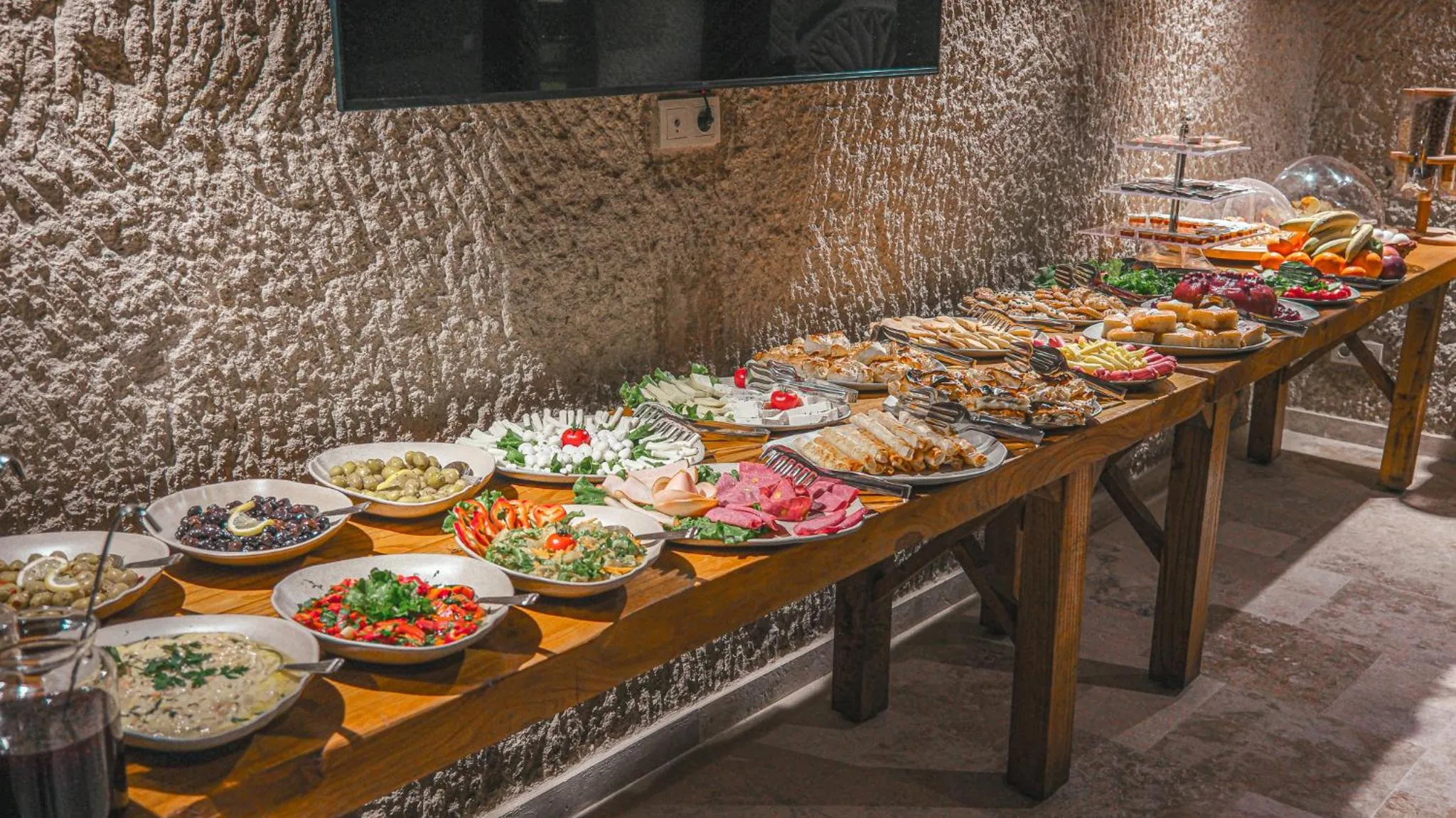 Food close-up in Logos Cave Cappadocia - Adults Only